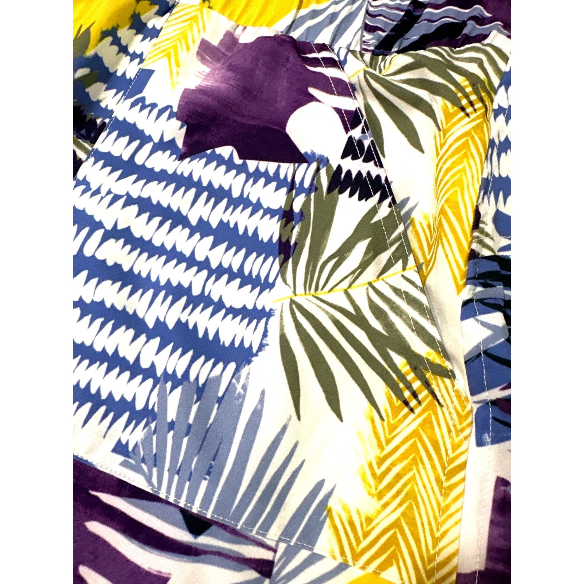 Chicos Chicos Tropical Print Coastal Lightweight Skort Built In Sho Size 38" / US 16 / IT 52 - 5 Thumbnail