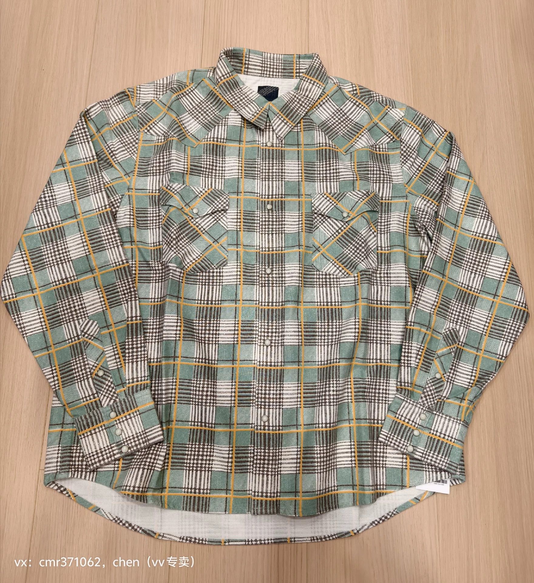 Visvim visvim 24 ICT 4-Corner Check L/S Flannel Lt Green3 Size US L / EU 52-54 / 3 - 1 Thumbnail