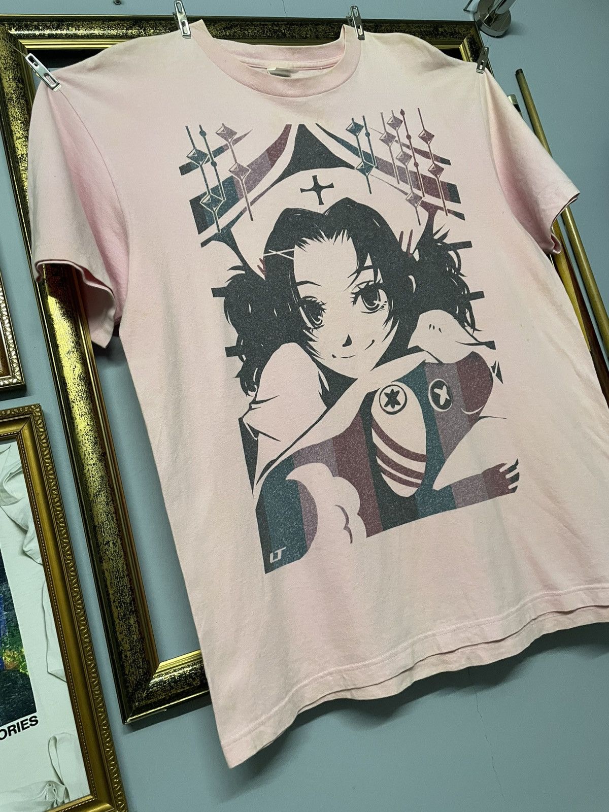 Designer × Japanese Brand × Vintage Vintage 90s Japan Anime Fantasy Cutie Honey Faded Pink Tee Size US L / EU 52-54 / 3 - 5 Thumbnail