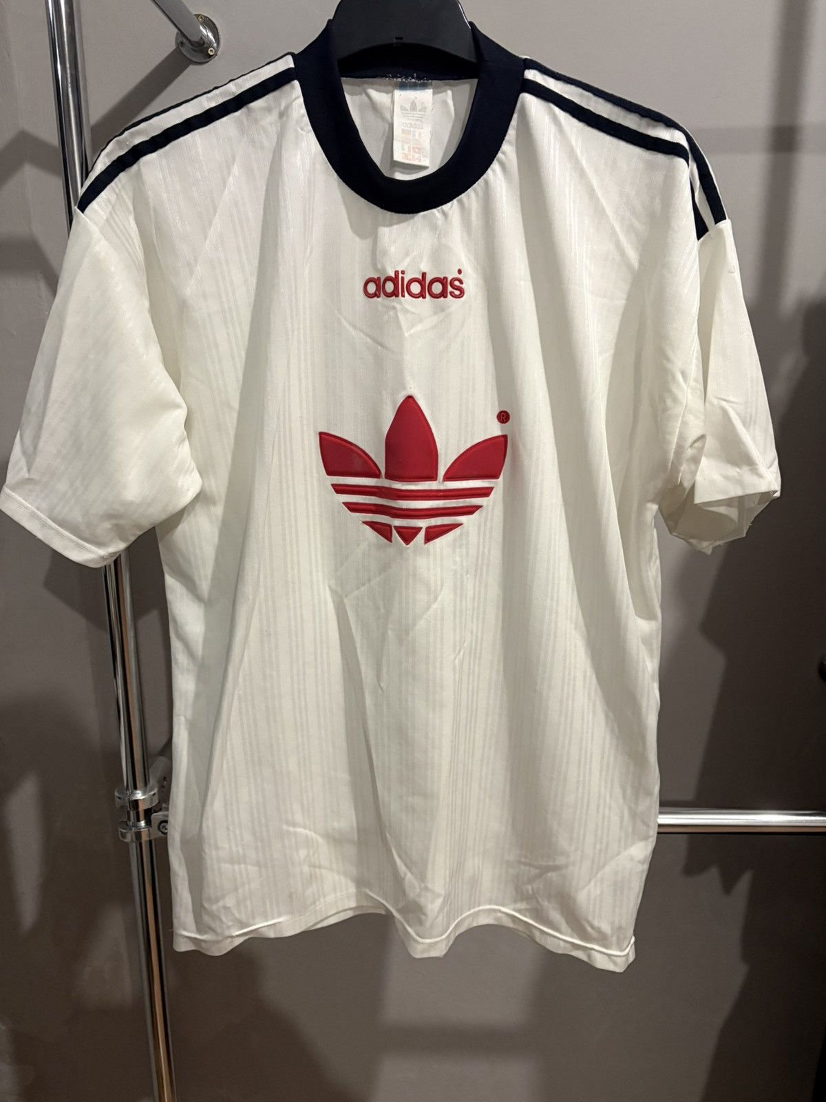 Adidas Vintage Adidas Jersey 90’s Football Shirt Men’s Size XL Size US L / EU 52-54 / 3 - 2 Thumbnail