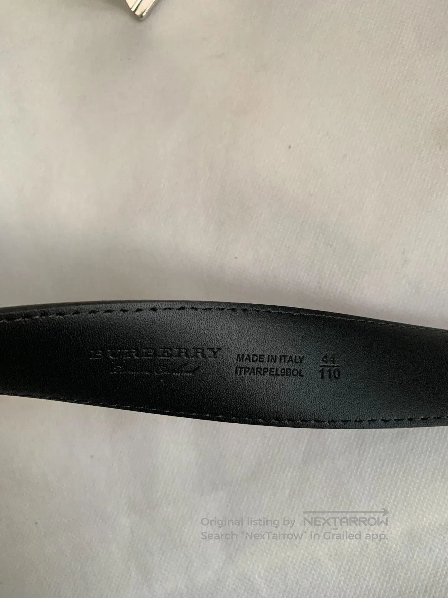 Burberry Burberry Classic Check Buckle Reversible Belt. Size ONE SIZE - 5 Thumbnail