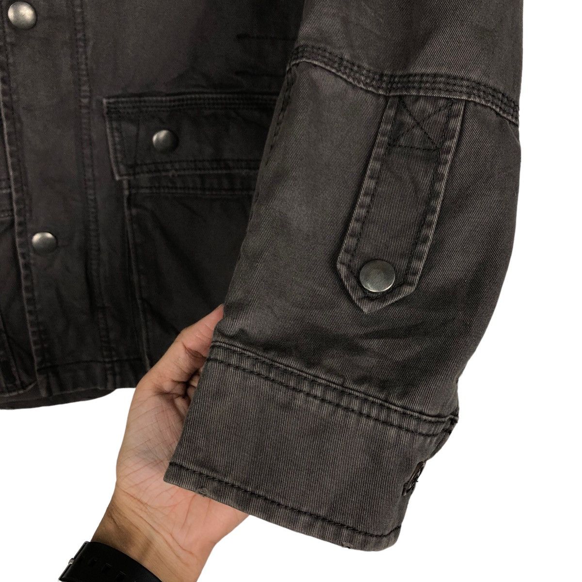 Diesel 🔥Vintage Biker Jacket Utility Multi Pocket Diesel Size US S / EU 44-46 / 1 - 15 Thumbnail