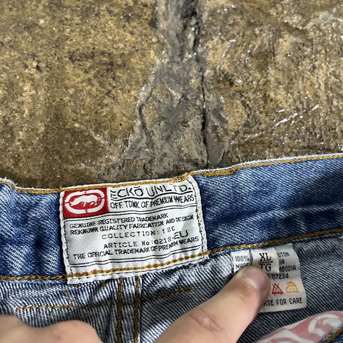 Ecko Unltd. × JNCO × Vintage Crazy Vintage Y2K Ecko UNLTD Carpenter Jeans Baggy Skater Size US 36 / EU 52 - 12 Thumbnail