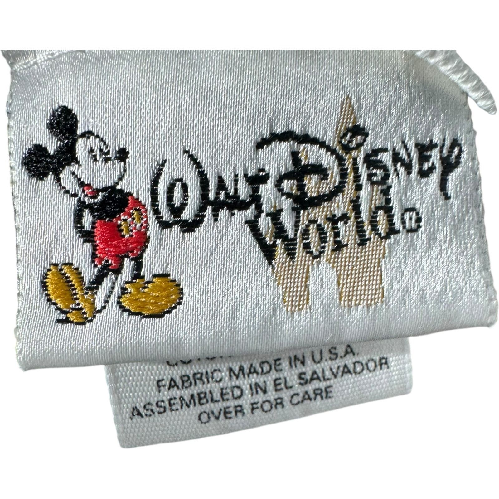 Disney Vintage Disney Mickey Mouse Spellout Tee Size US XL / EU 56 / 4 - 7 Thumbnail