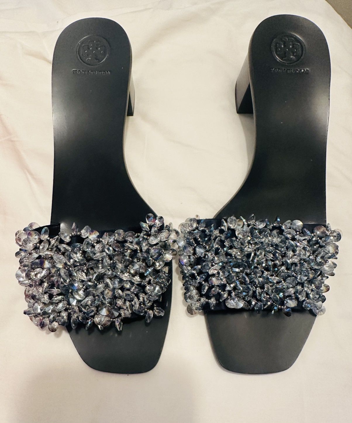Tory Burch Tory Burch crystal heels Size US 9.5 / IT 39.5 - 1 Thumbnail