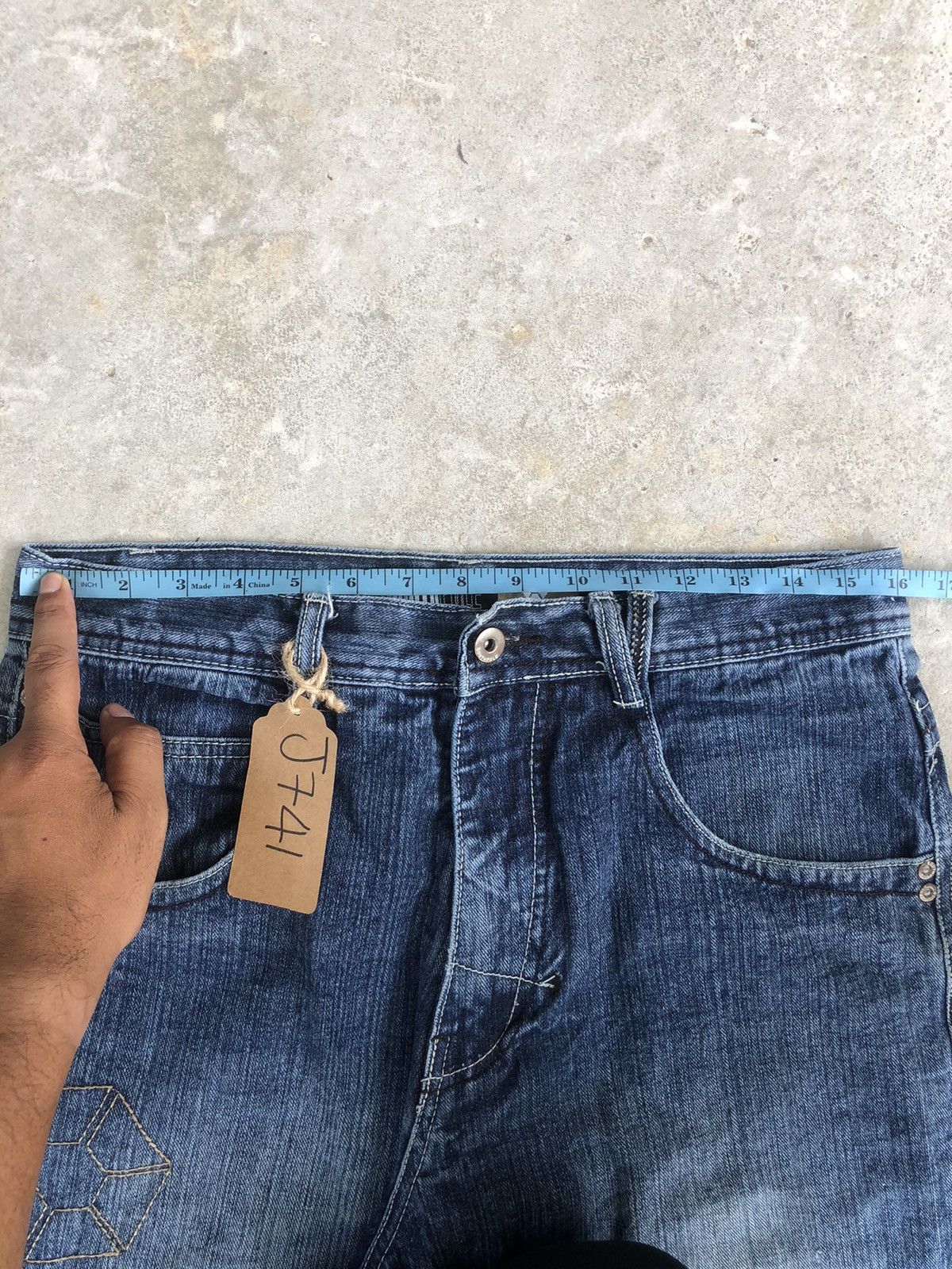 Southpole Vintage Southpole Embroidered Jeans Distressed Jeans Size US 32 / EU 48 - 20 Thumbnail