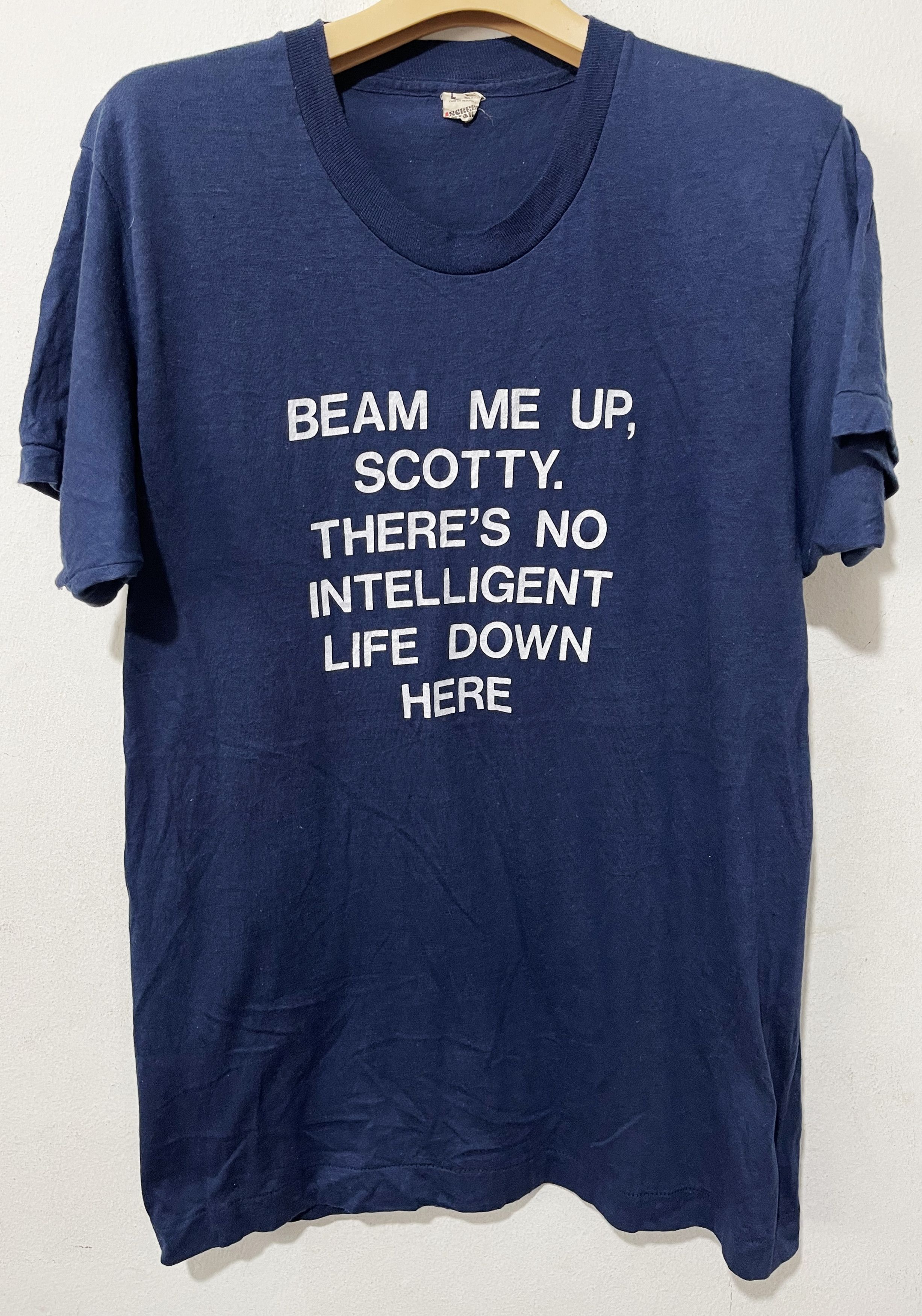 Arts & Science × Vintage Vintage Beam Me Up Scotty No Intelligent Life Down Here Tee Size US M / EU 48-50 / 2 - 1 Thumbnail