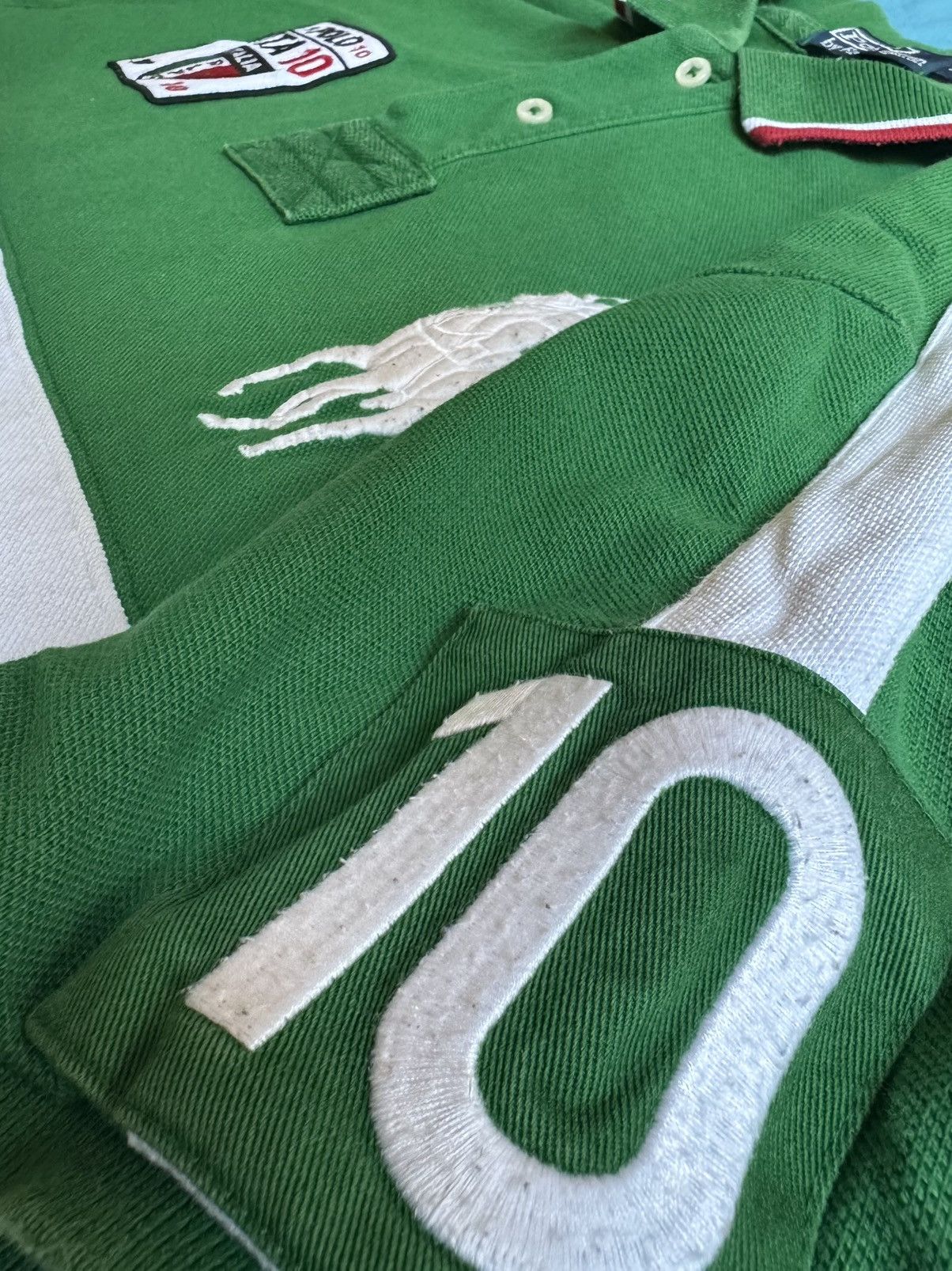 Polo Ralph Lauren × Ralph Lauren Chief Keef Ralph Lauren VERY RARE Italy Polo Green Size US XL / EU 56 / 4 - 8 Thumbnail
