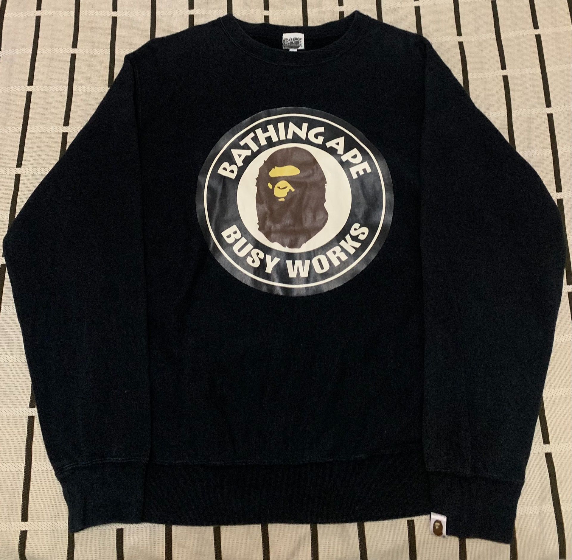 Bape Bape Retro Ape Head White Hoodie M Men Size US M / EU 48-50 / 2 - 1 Thumbnail