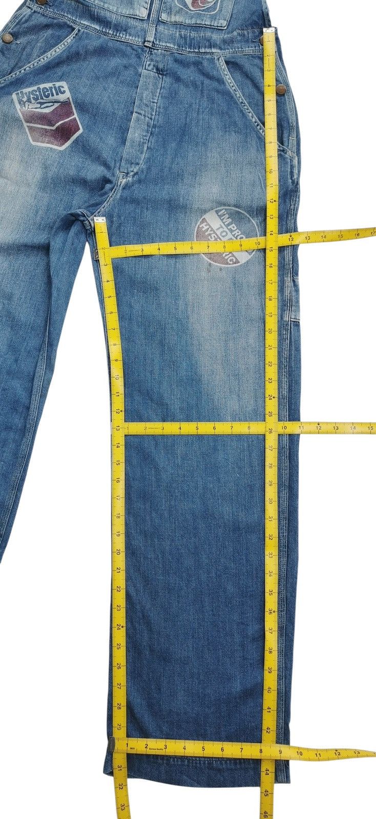 Hysteric Glamour Hysteric Glamour Vintage Denims Overalls Rare Japan Pieces Size US 33 - 18 Thumbnail