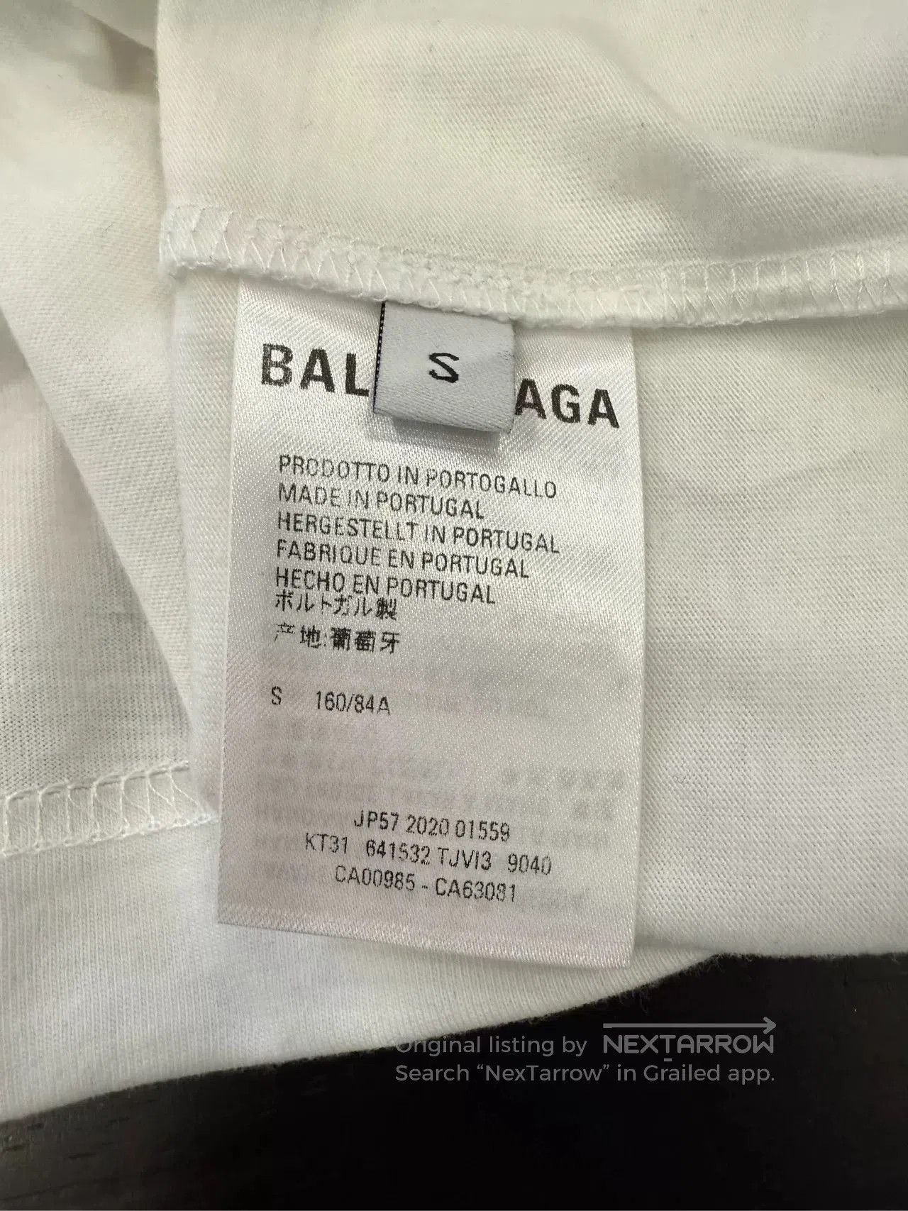 Balenciaga Balenciaga White T-Shirt Size S. Size US S / EU 44-46 / 1 - 4 Thumbnail