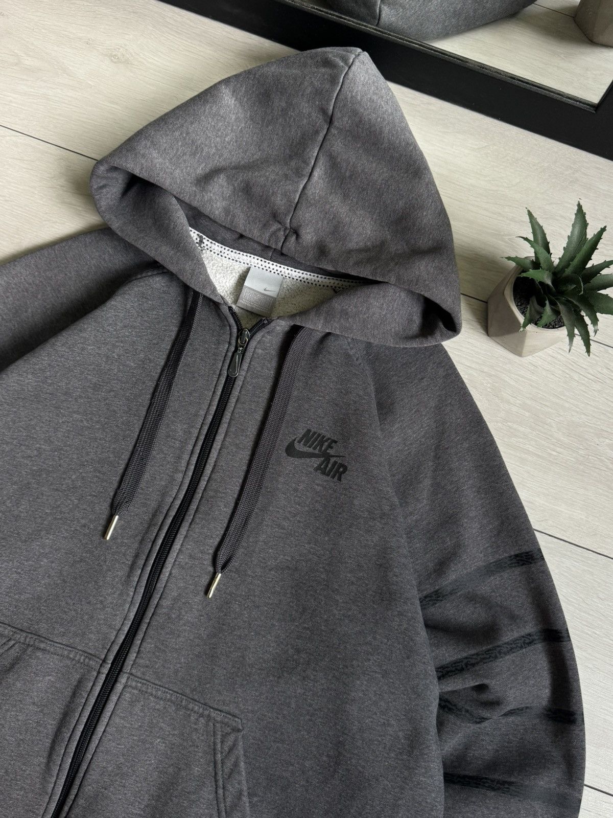 Nike Vintage Nike Y2K Zip Hoodie Size US L / EU 52-54 / 3 - 5 Thumbnail