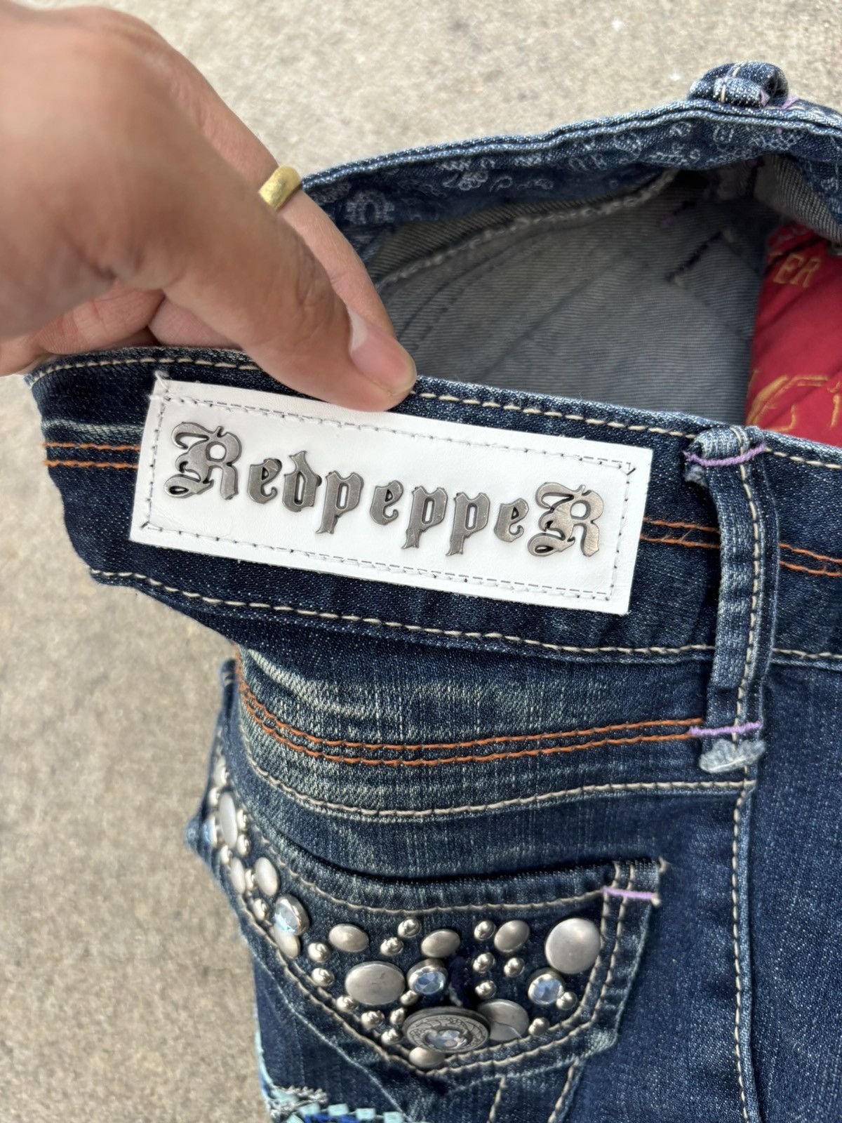 If Six Was Nine REDPEPPER JEANS FLARED BOOTCUT Size 29" - 12 Thumbnail