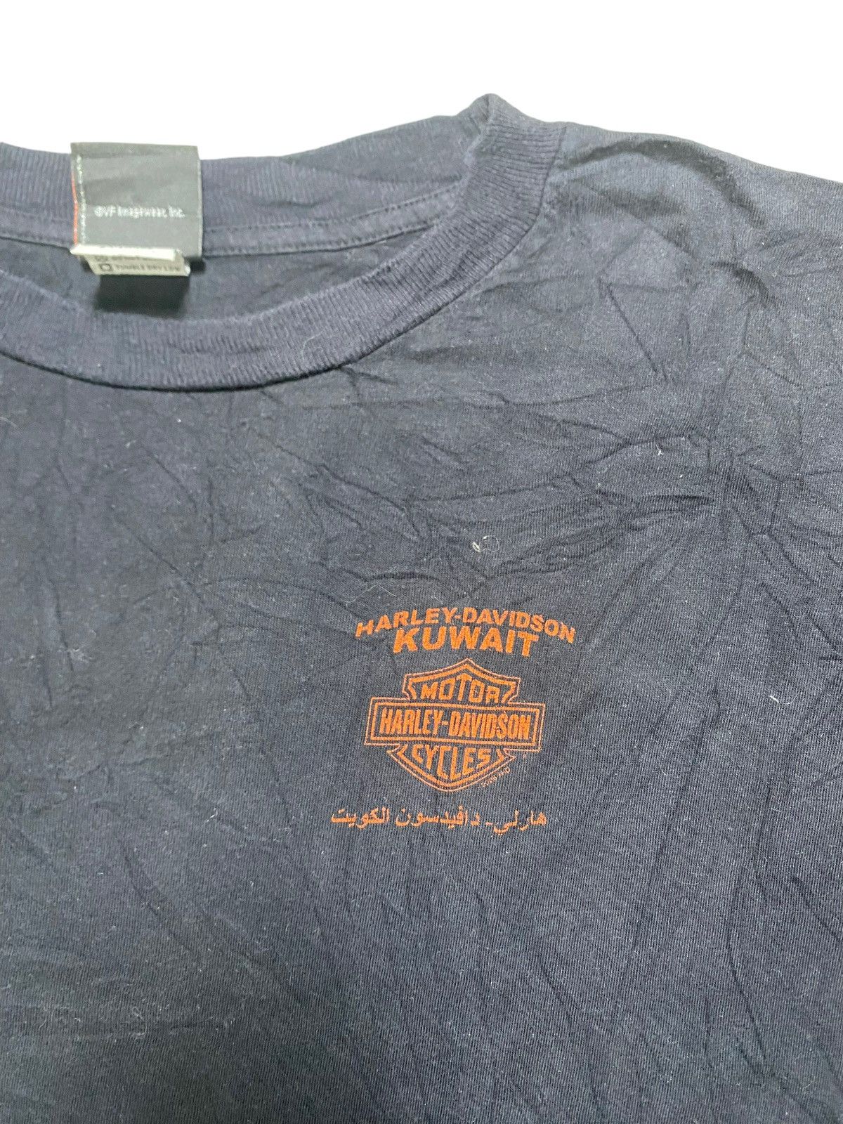 Vintage VINTAGE HARLEY DAVIDSON KUWAIT TEE Size US XXL / EU 58 / 5 - 9 Thumbnail