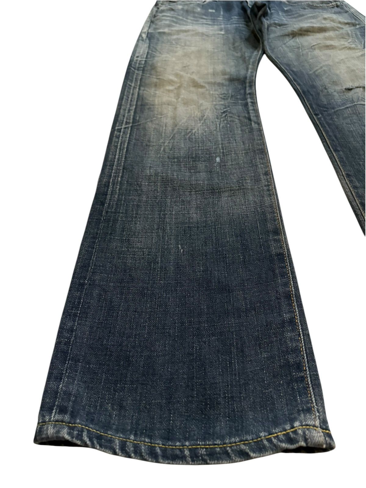 Edwin Vintage Japanese Edwin 502 Rusty Mud Wash Baggy Jeans Size US 35 - 6 Thumbnail