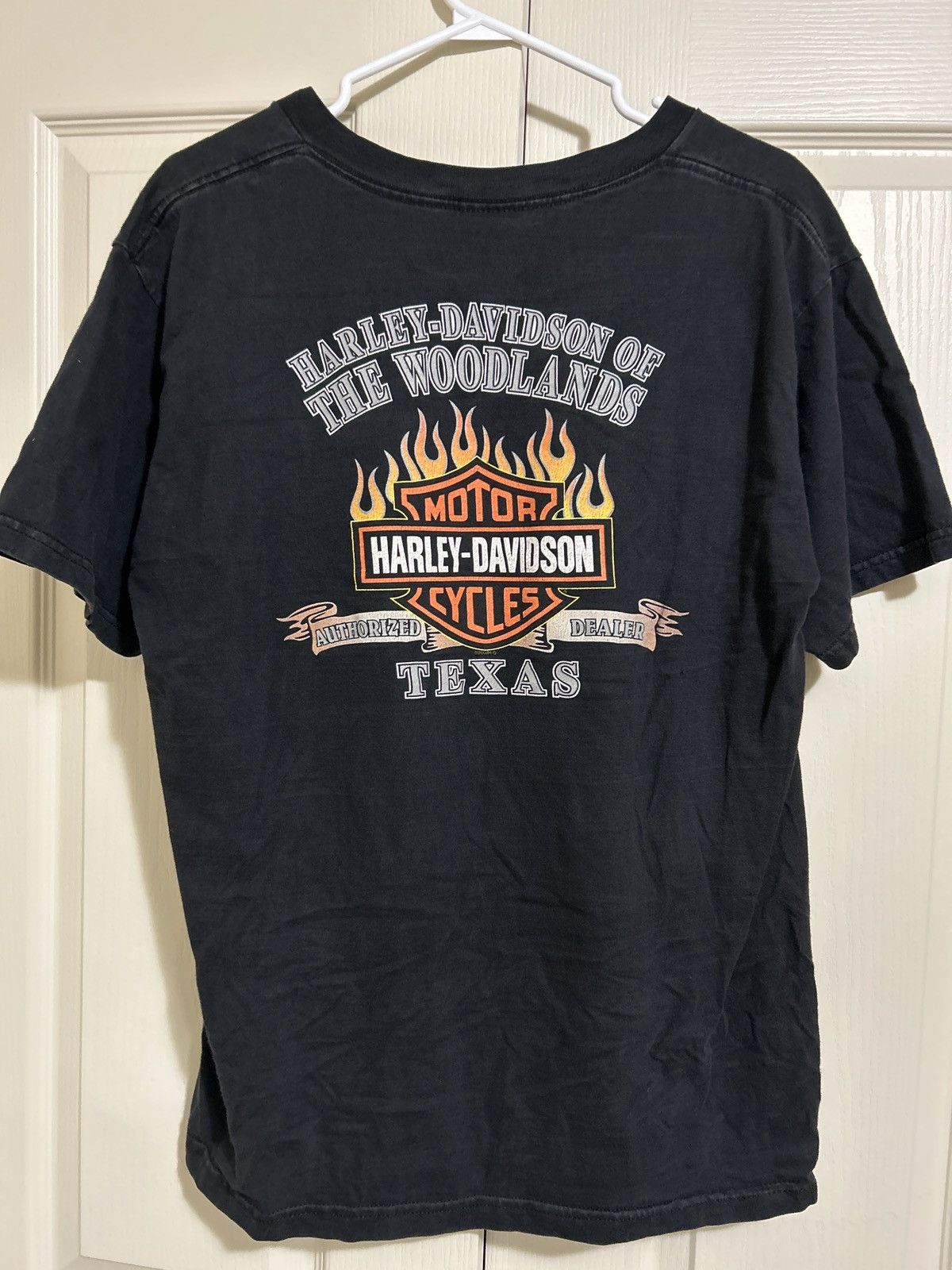 Harley Davidson × Vintage Rare Dragon print Harley Davidson shirt Size US L / EU 52-54 / 3 - 2 Thumbnail