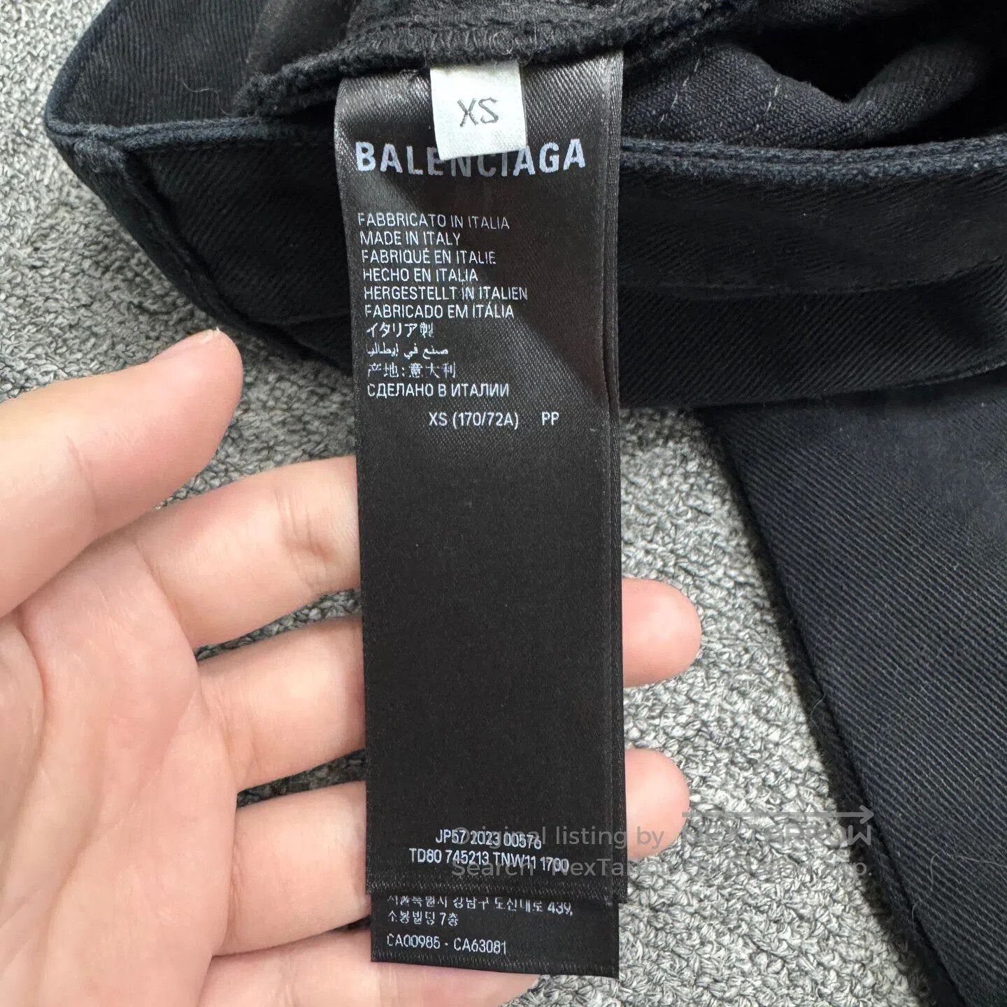 Balenciaga Balenciaga Widestock jeans| Size US 26 / EU 42 - 4 Thumbnail