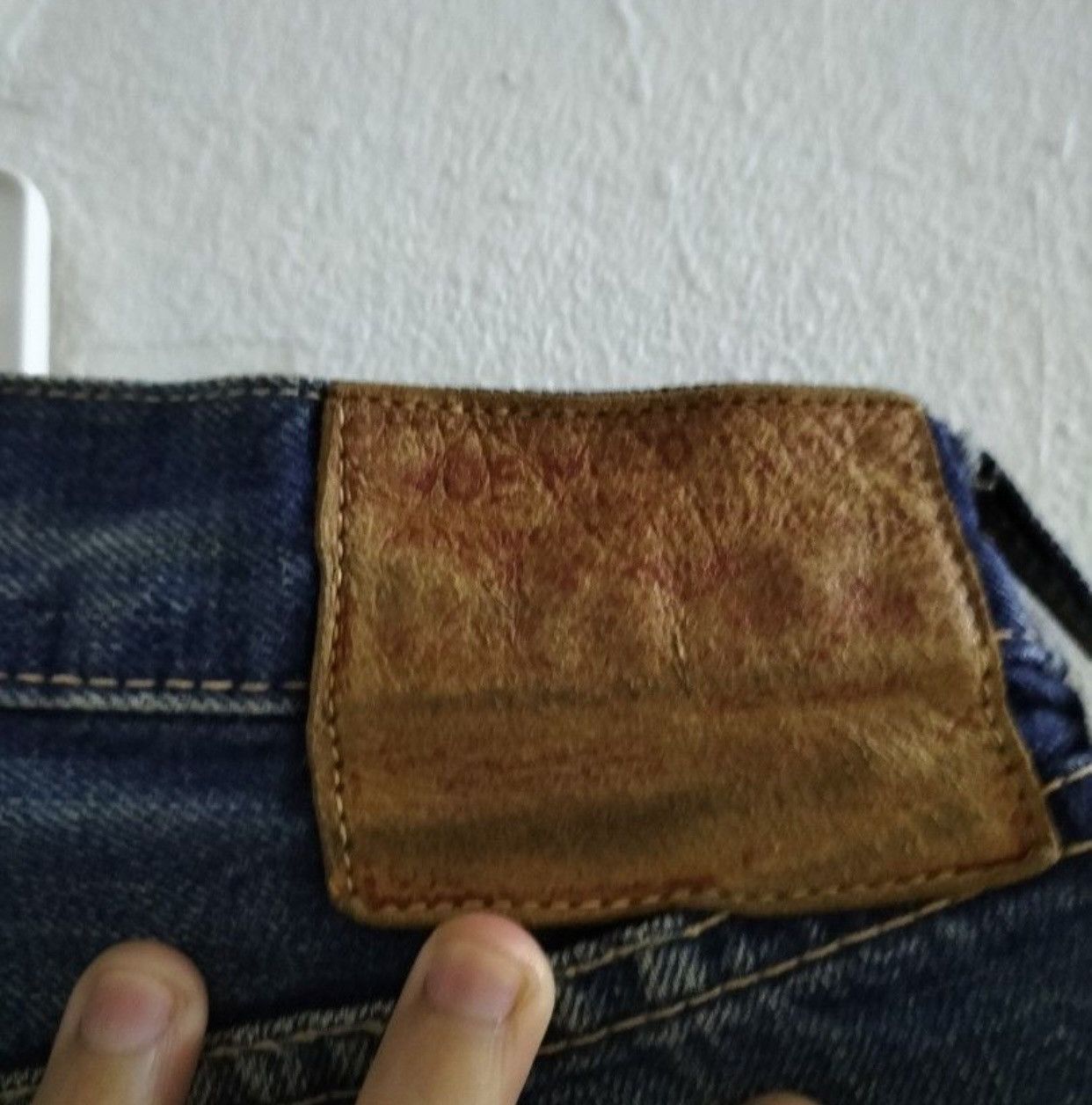 TOYS McCOY AMAZING 🔥🔥 JOE McCoy’s SELVEDGE DENIM TRASH JEANS DISTRESSED Size US 32 / EU 48 - 10 Thumbnail