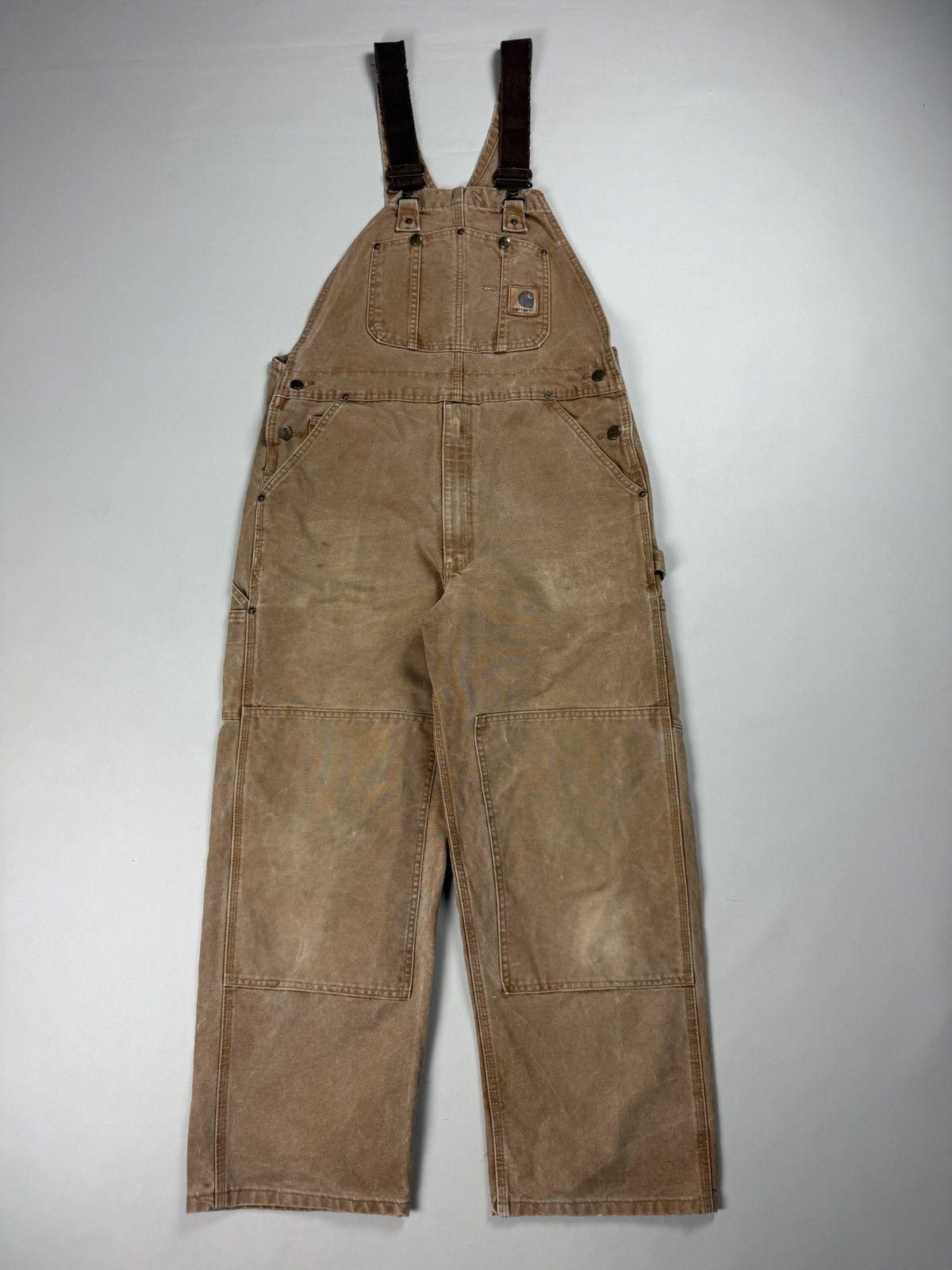 Carhartt Carhartt Men’s Workwear Canvas Coverall Jumpsuit Size 36 30 Size US 36 / EU 52 - 1 Thumbnail