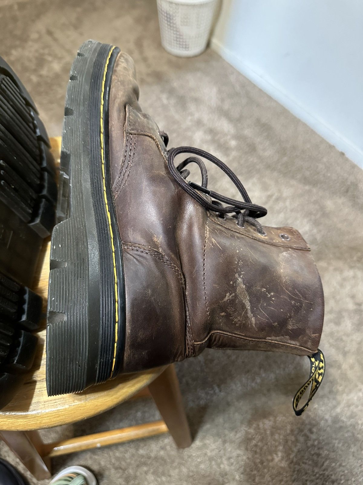Dr. Martens Vintage Dr. Martens crazy horse leather boots size 10 Size US 10 / EU 43 - 8 Thumbnail