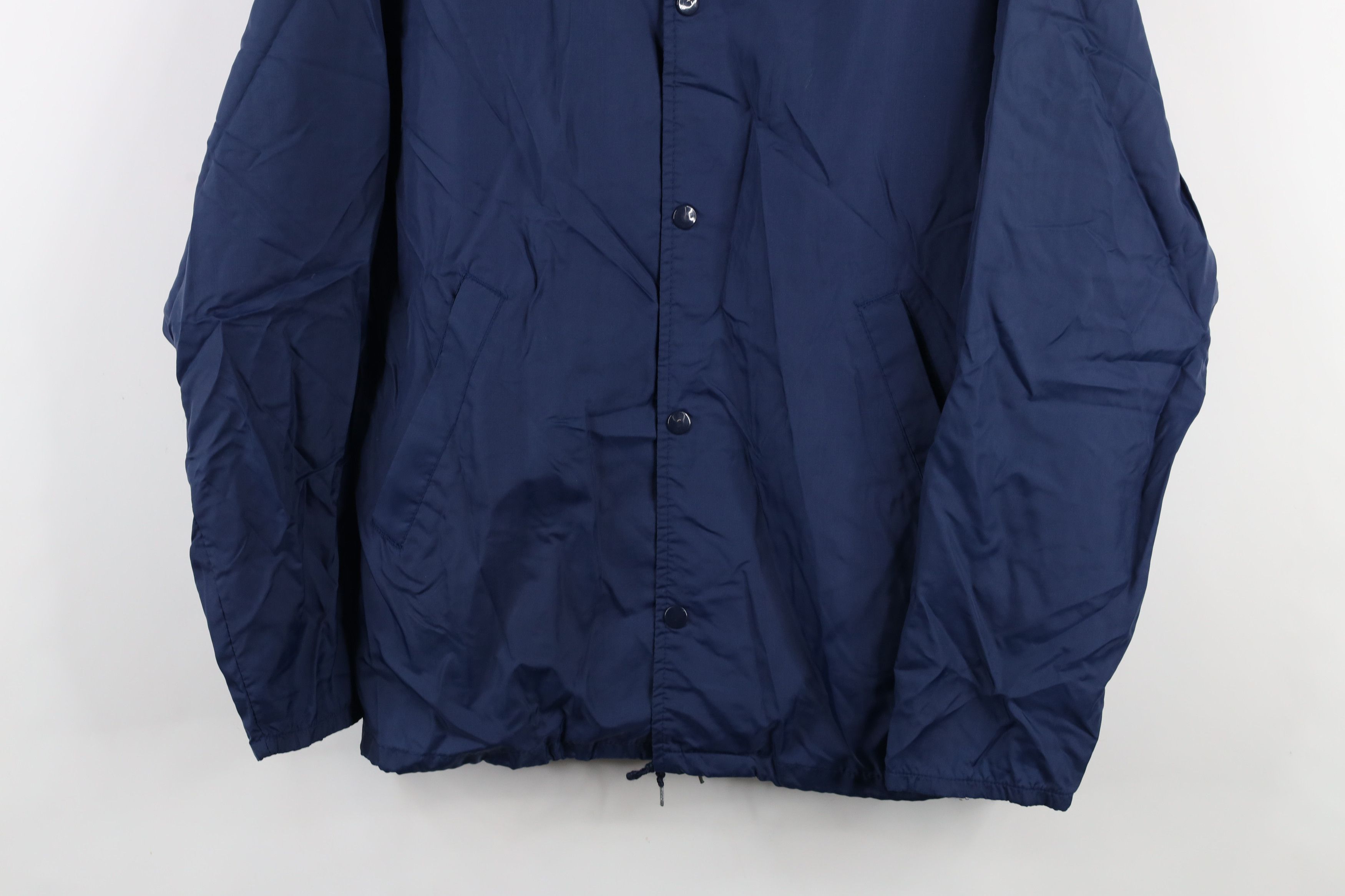 Vintage Vintage 70s Streetwear Coach Coaches Windbreaker Jacket Blue Size US S / EU 44-46 / 1 - 3 Thumbnail