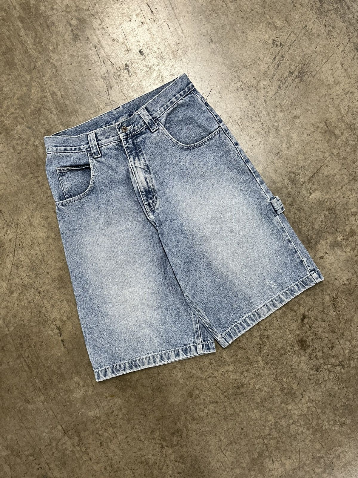 Vintage Y2k vintage baggy carpenter cargo jorts skater streetwear Size US 30 / EU 46 - 5 Thumbnail