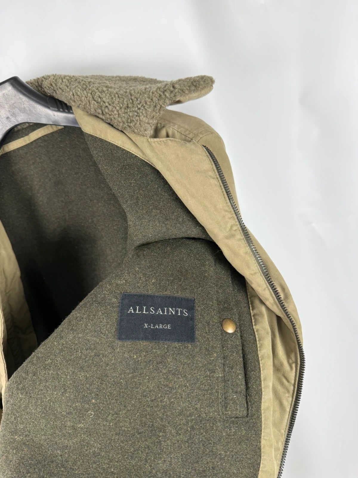 Allsaints Allsaints Faro Bomber Very Rare Wool Lined size XL Size US XL / EU 56 / 4 - 11 Thumbnail