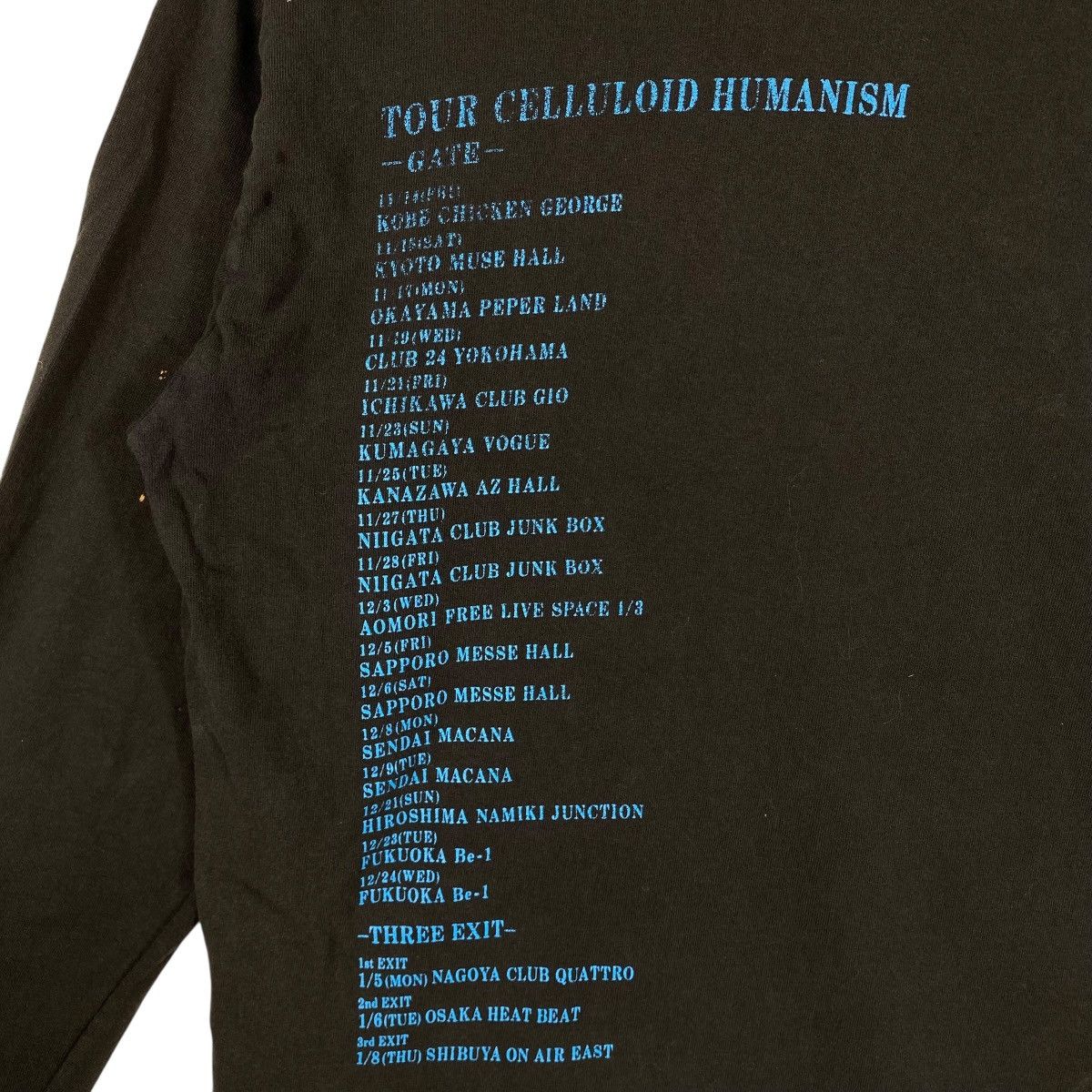 Band Tees × Vintage Vintage 90's PIERROT Tour Celluloid Humanism Distressed Band Size US M / EU 48-50 / 2 - 7 Thumbnail