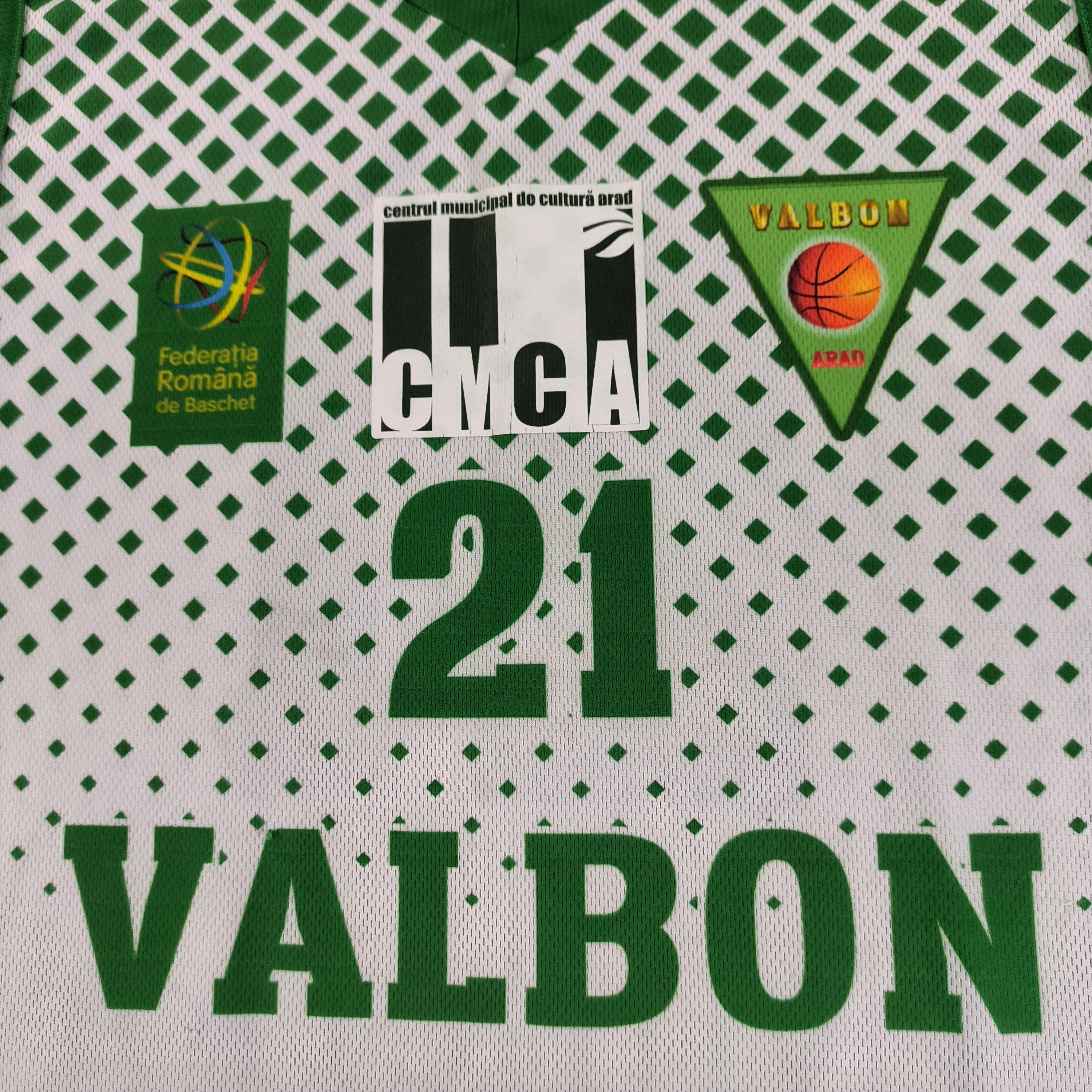 Other Valbon Arad #21 basketball jersey size L Size US L / EU 52-54 / 3 - 3 Thumbnail