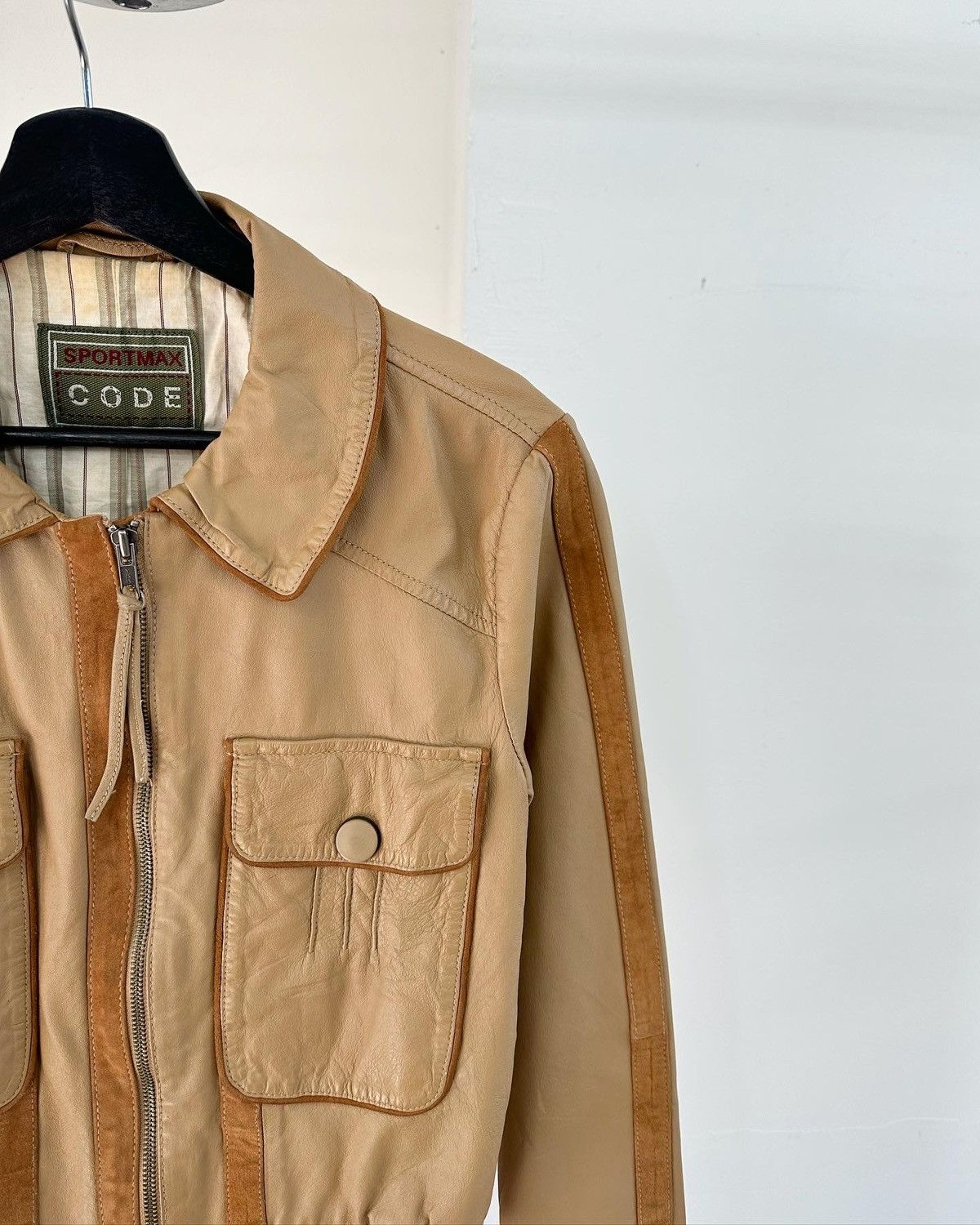 Japanese Brand × Vintage Vintage 00s Soft Leather Junya Watanabe Style Cropped Jacket Size US S / EU 44-46 / 1 - 11 Thumbnail