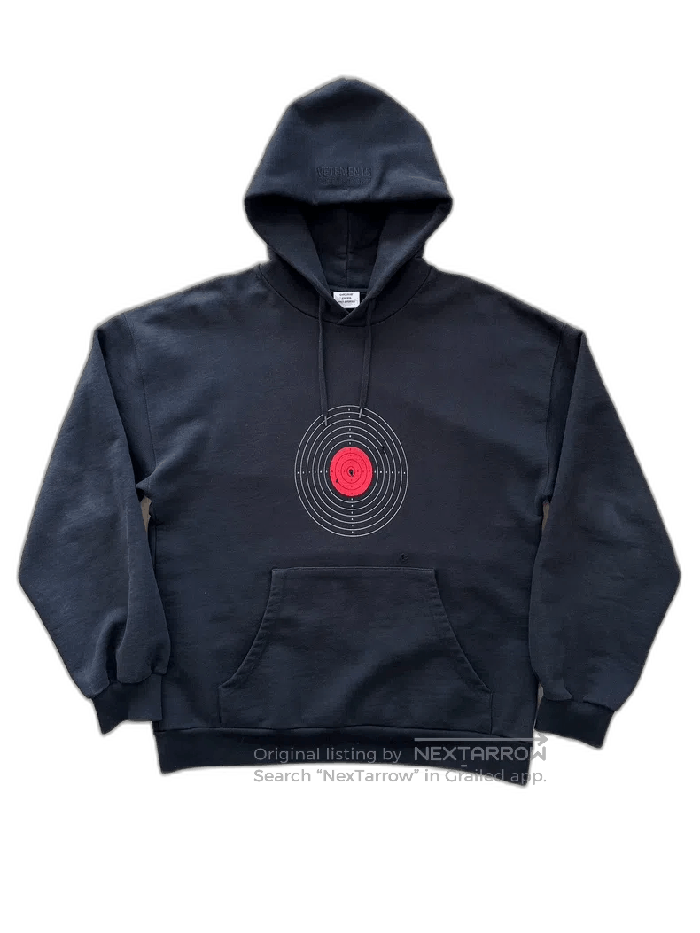 Vetements vetements broken target print hooded sweatshirt. Size US S / EU 44-46 / 1 - 1 Thumbnail