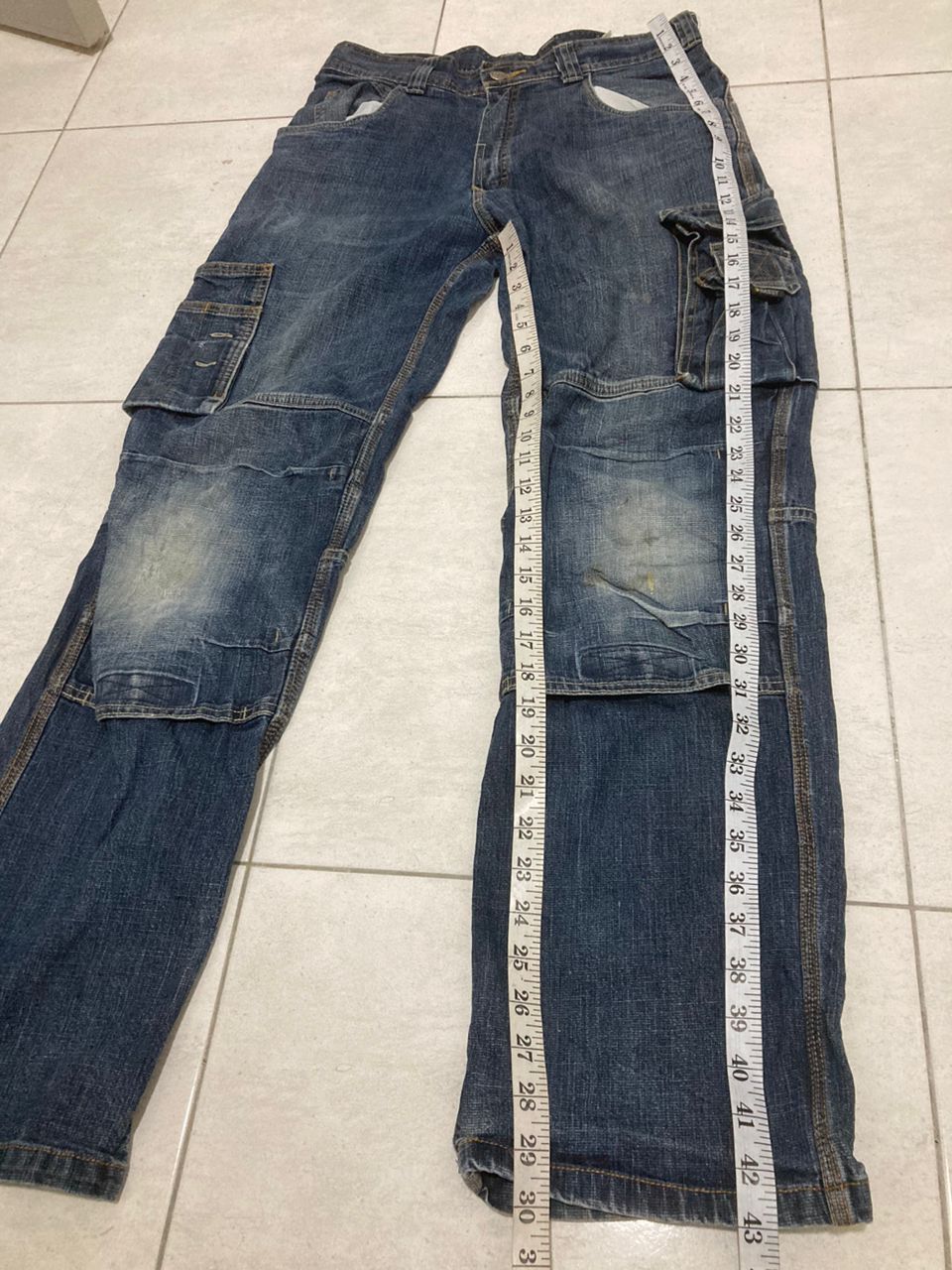 Hysteric Glamour Vintage Japanese Brand Dassy Cargo Jeans Size US 33 - 6 Thumbnail