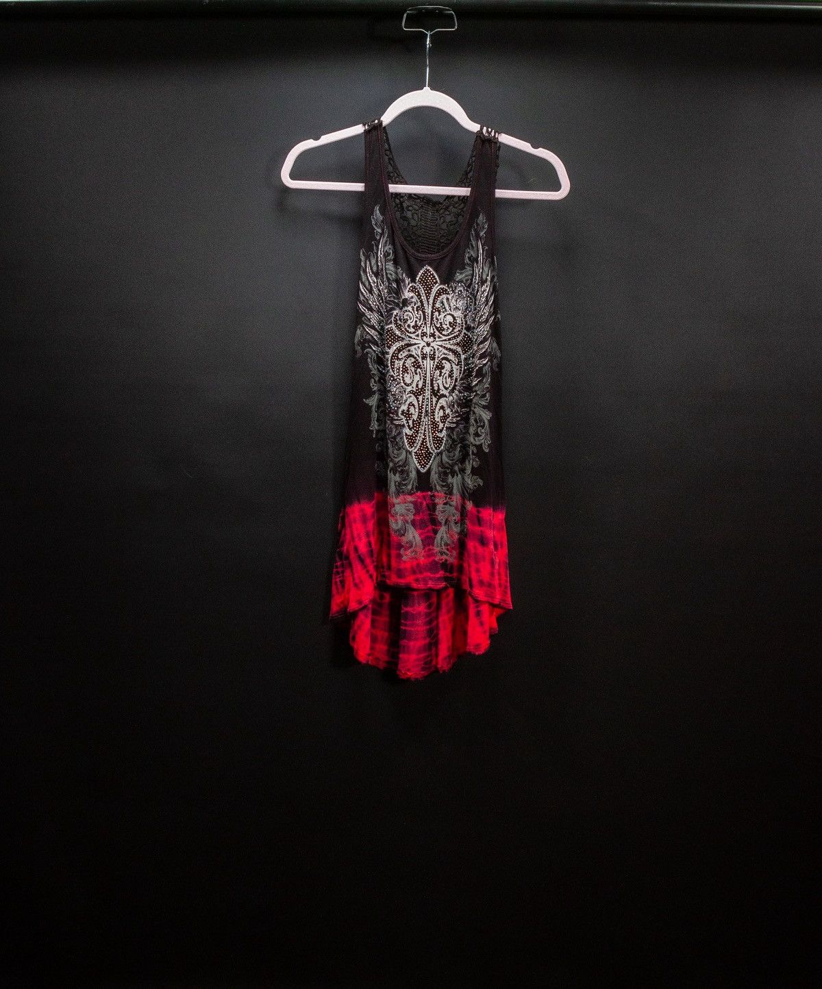 Vintage Vocal Rhinestone Dress Size S / US 4 / IT 40 - 1 Thumbnail