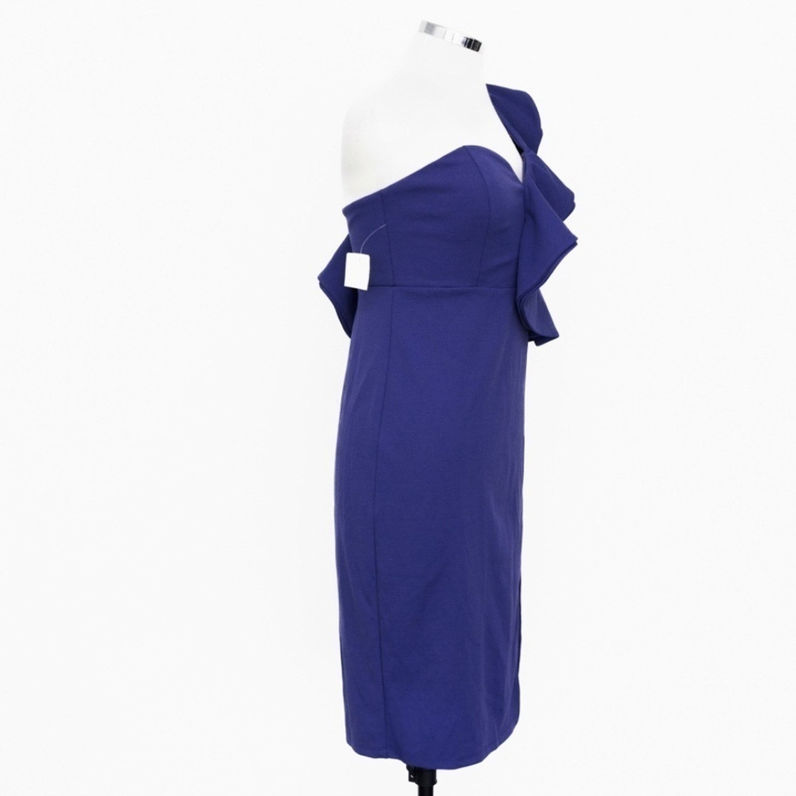 Bebe Bebe. Ruffle Sleeve Midi Dress. Size M / US 6-8 / IT 42-44 - 2 Thumbnail