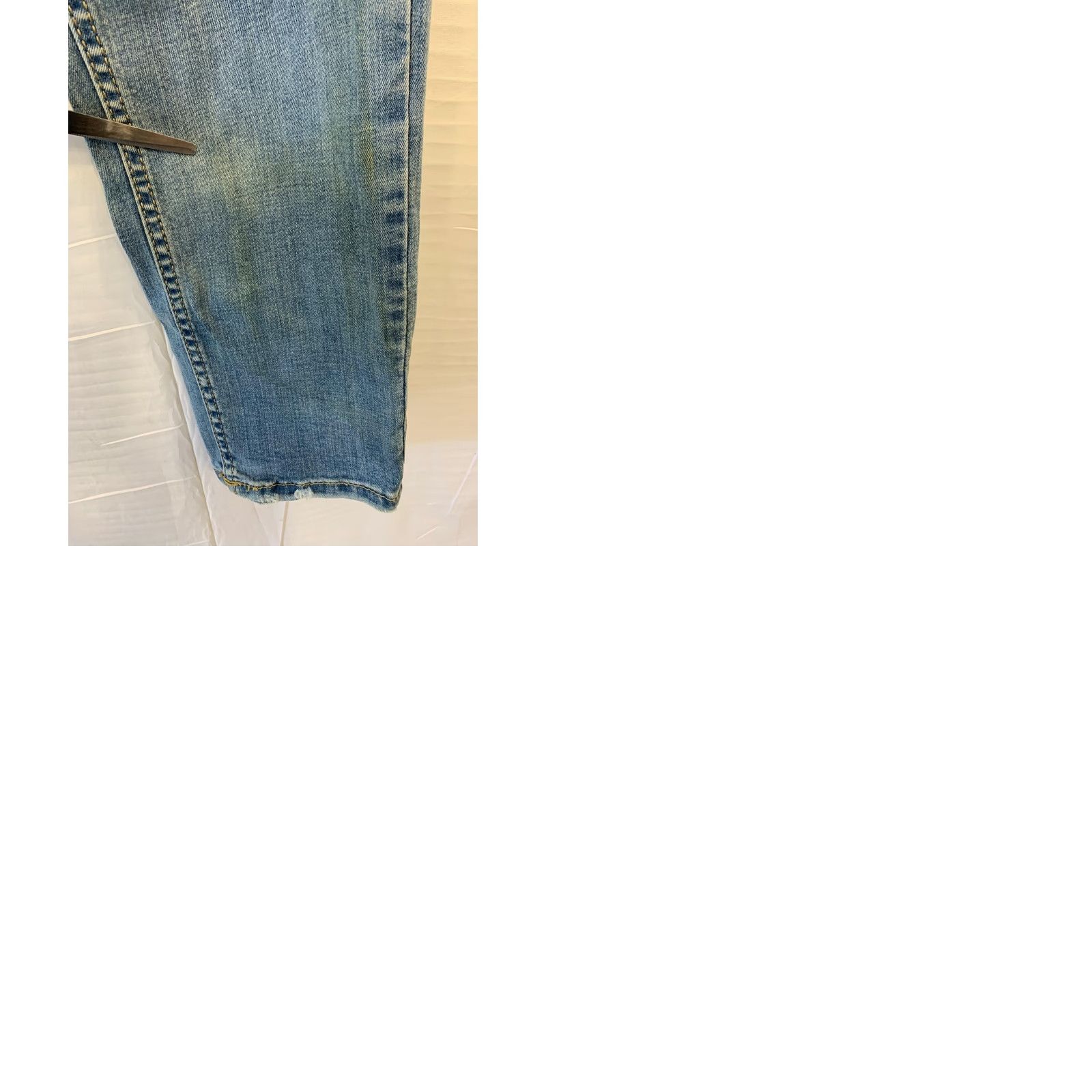 Dsquared2 Dsquared2 Jeans Mens 37x30 Skinny Distressed Light Wash Made Italy D2 Stained#P5 Size US 36 / EU 52 - 9 Thumbnail