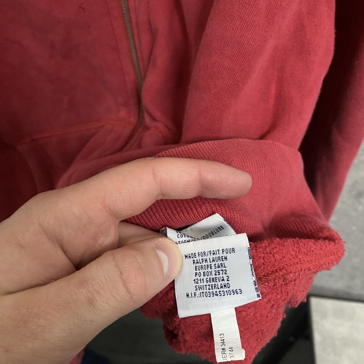 Polo Ralph Lauren Vintage Polo Ralph Lauren Zip Hoodie Y2K Size US L / EU 52-54 / 3 - 12 Thumbnail