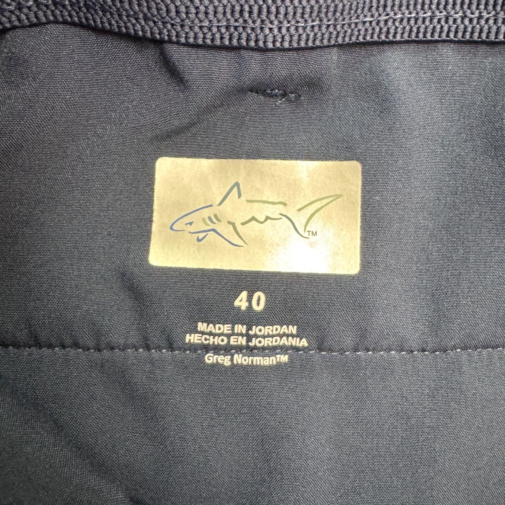 Vintage Greg Norman Performance Golf Shorts Mens 40 Navy Blue Flat Front Pockets Preppy Size US 40 / EU 56 - 5 Thumbnail