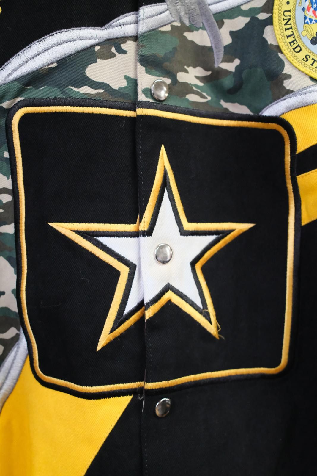 Vintage 00's U.S. Army of One Racing Jacket Size ONE SIZE - 3 Thumbnail