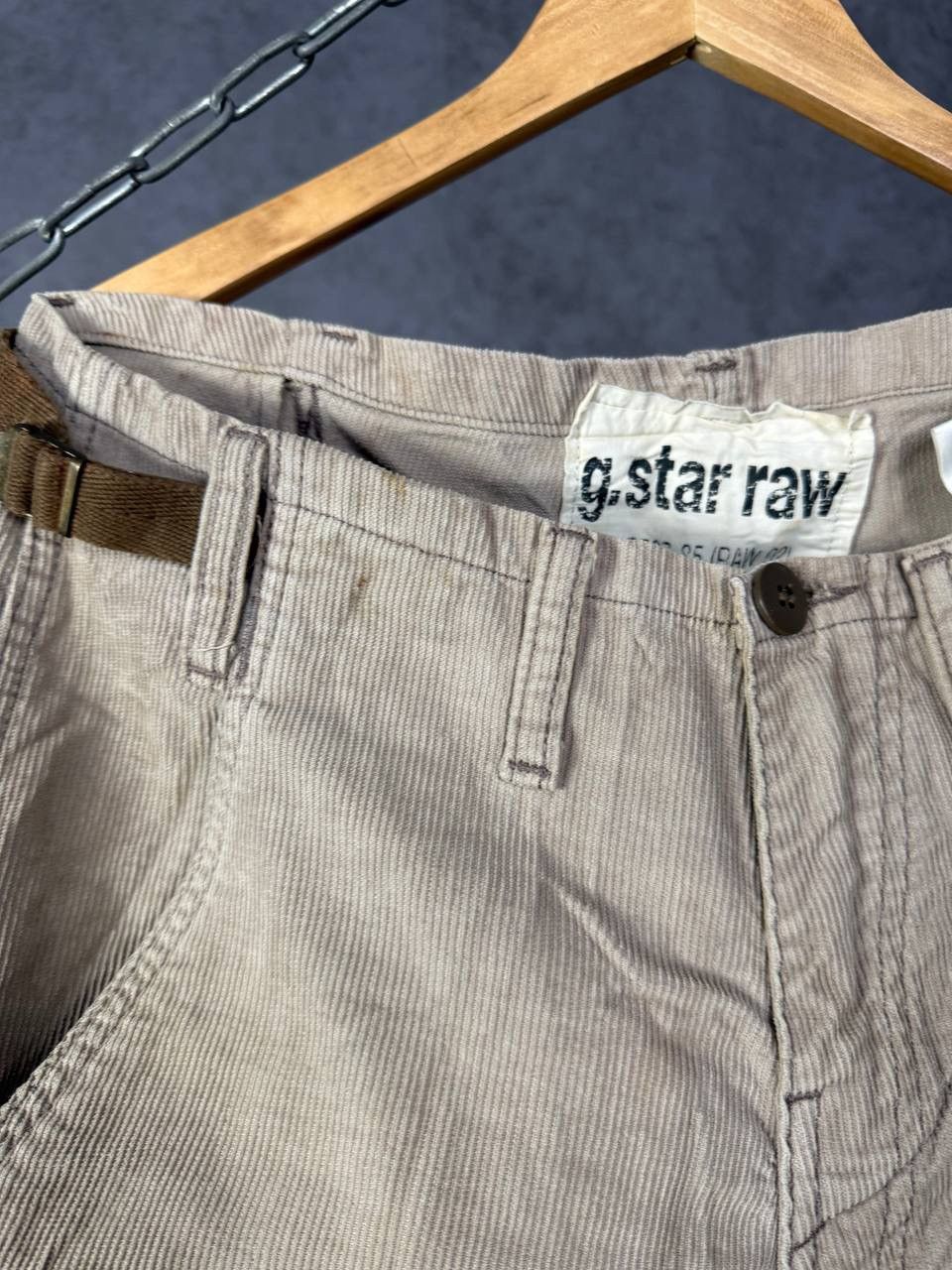 G-Star G Star Raw vintage cargo velvet pants Size US 31 - 4 Thumbnail