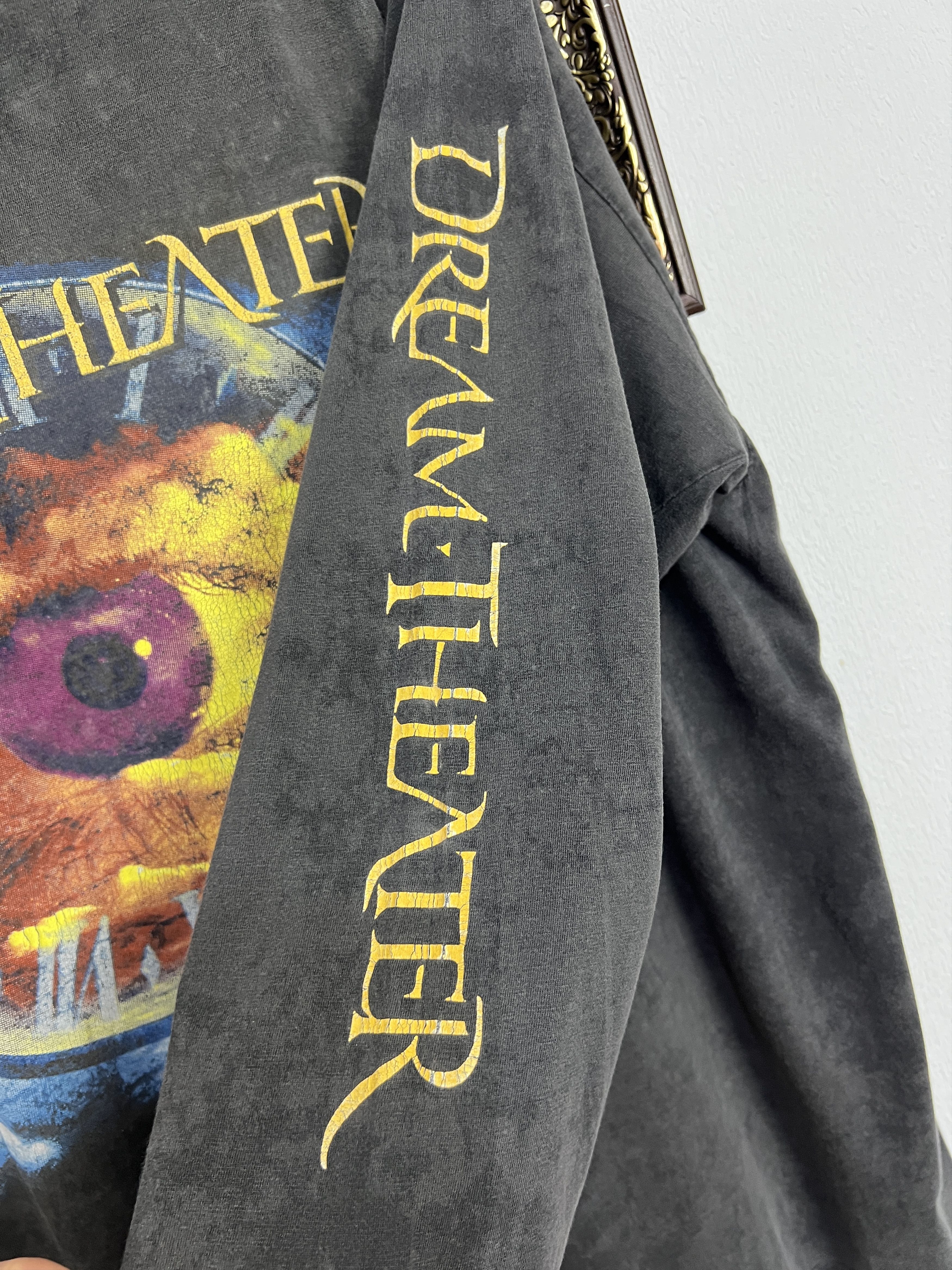 Vintage Vintage 90's Dream Theater Waking Up The World Long Shirt Size US L / EU 52-54 / 3 - 4 Thumbnail
