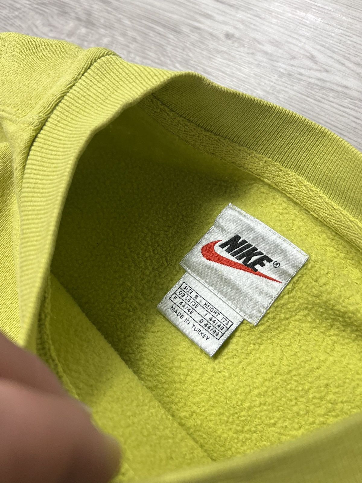 Nike × Vintage 90s Vintage Nike Embroidered Big Logo Oversized Sweatshirt Size US M / EU 48-50 / 2 - 5 Thumbnail