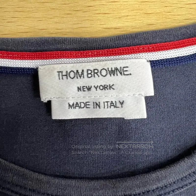 Thom Browne Thom Browne Navy Cotton Women's T-Shirt . Size XXS / US 00 / IT 34 - 3 Thumbnail