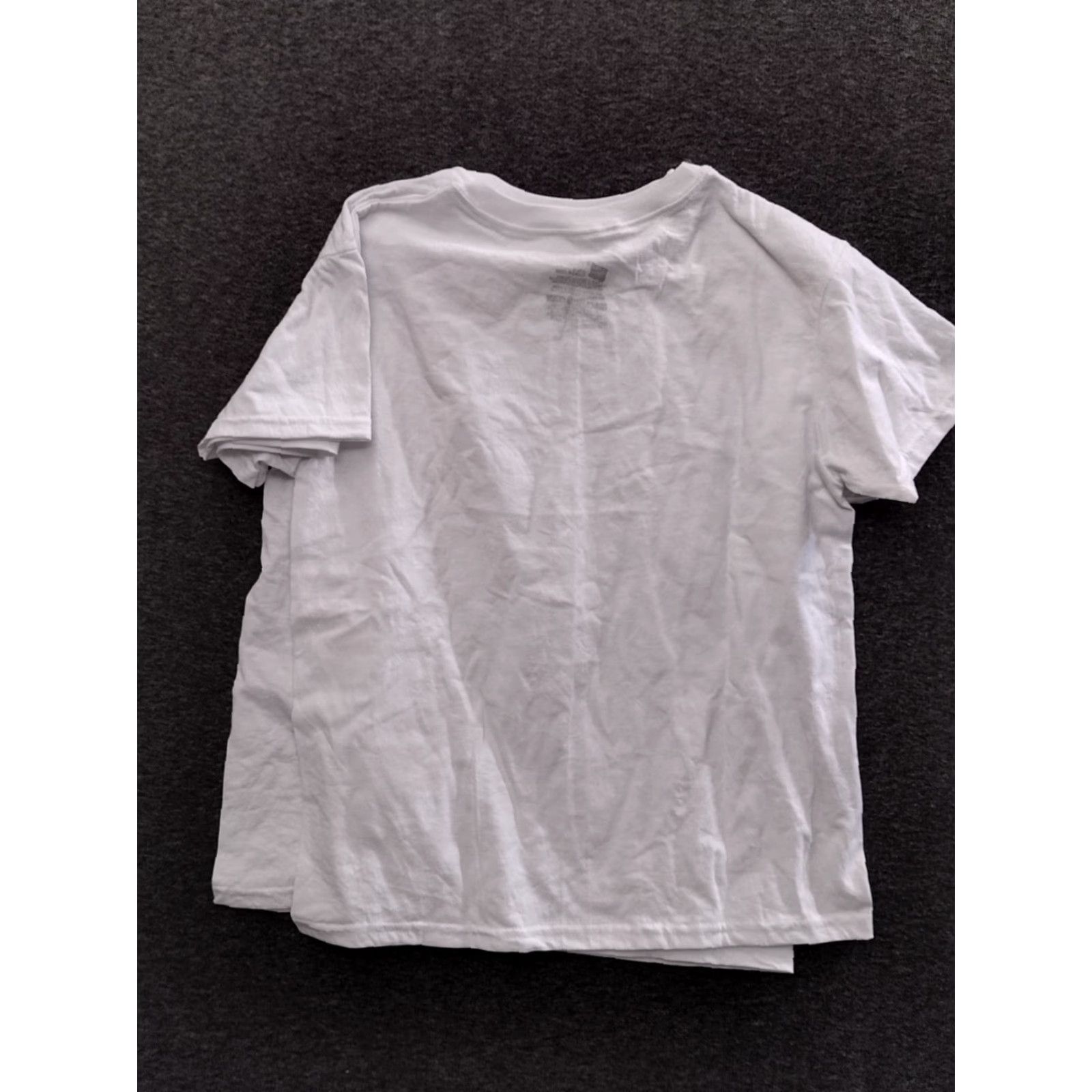 Hanes Hanes Unissex Cotton Blend Tee 2 Pack Shirt L White Crew Neck Short Sleeve Cotton T-Shirt Regular Fit Unisex Adults 90s tee? Size US L / EU 52-54 / 3 - 2 Thumbnail