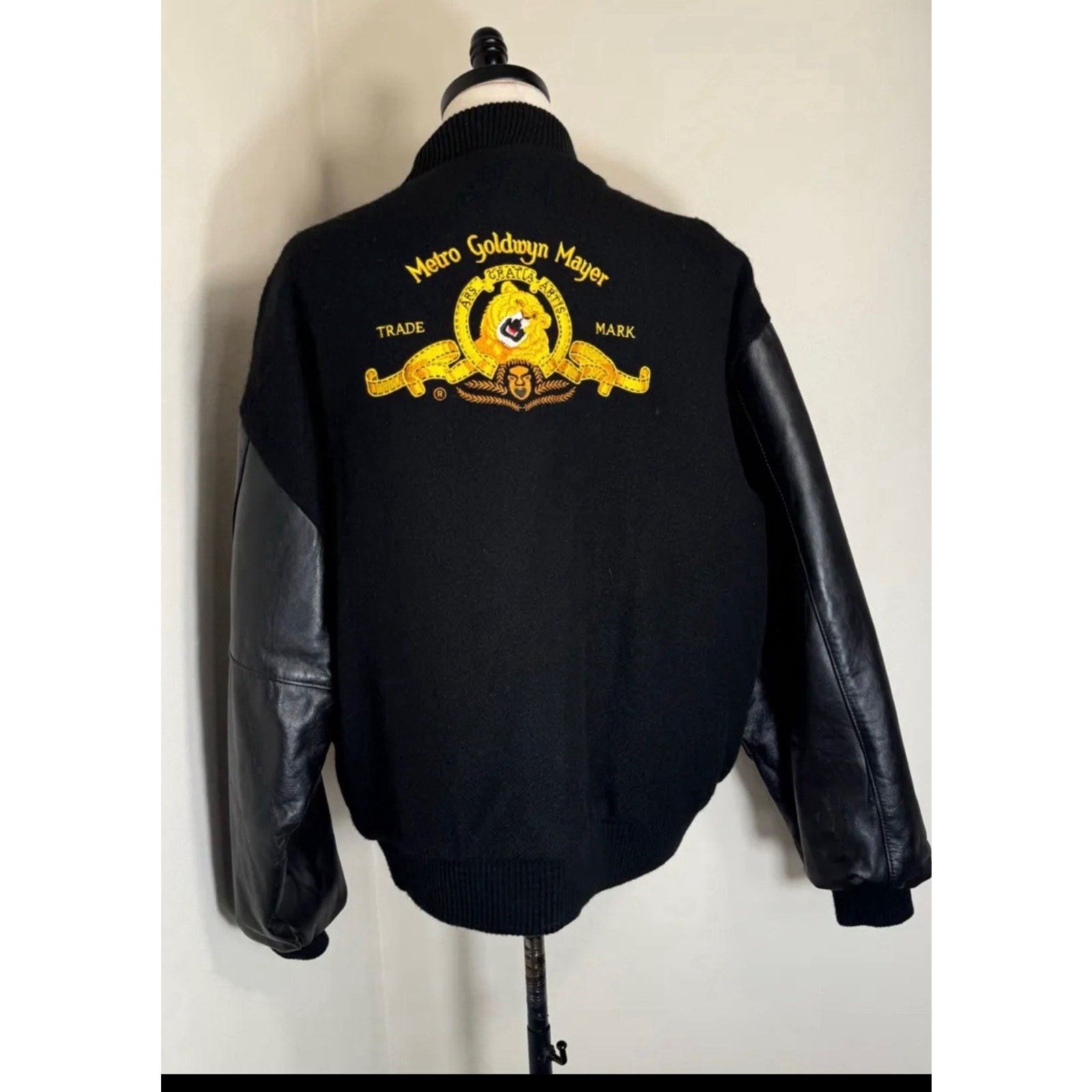 Other Vintage 1997 Size Xxl Steer Brand wool Leather Bomber Jacket Size US XXL / EU 58 / 5 - 1 Thumbnail