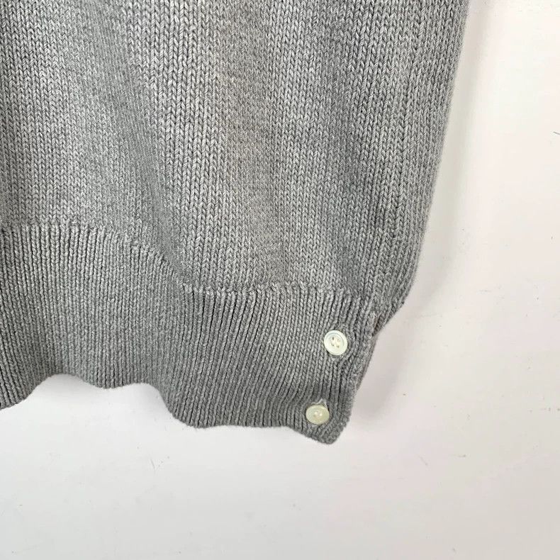 Thom Browne Thom Browne Gray classic four-bar flower embroidered cotton Size S / US 4 / IT 40 - 5 Thumbnail