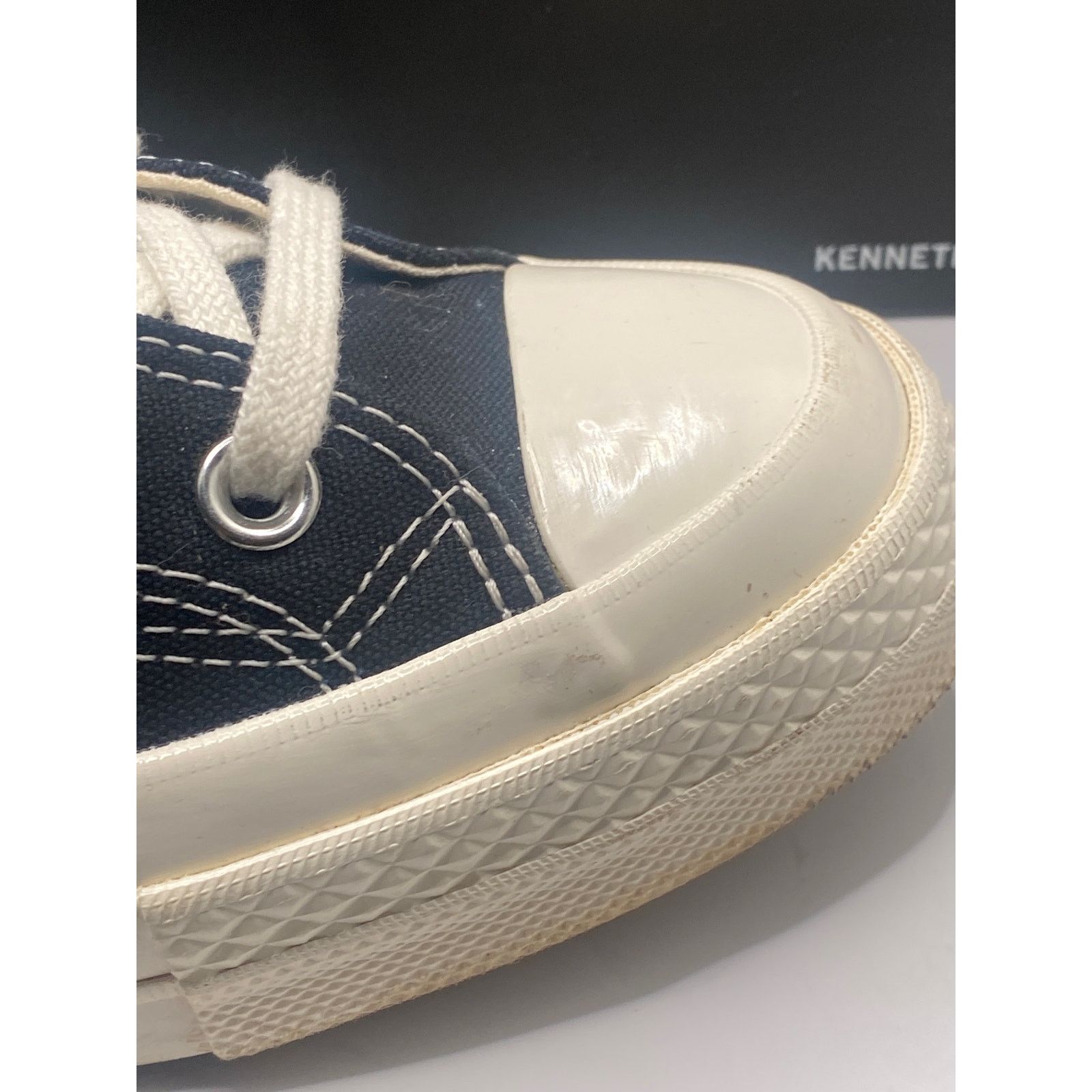 Converse Converse x Comme des Garçons PLAY Chuck 70 Low Top M7/W9 Size US 7 / EU 40 - 10 Thumbnail
