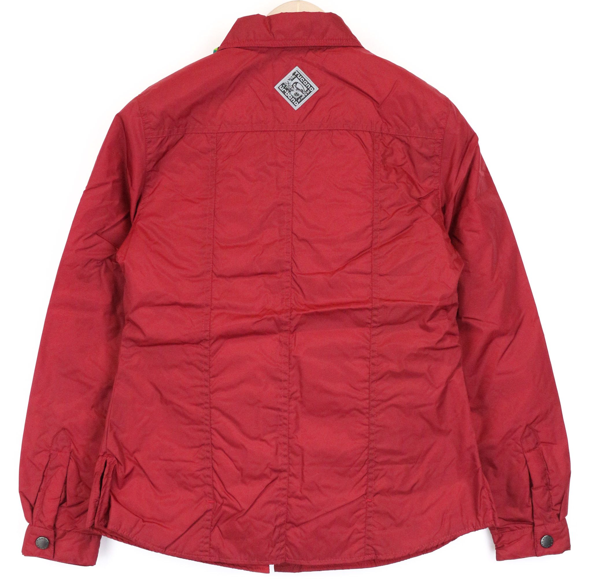 Other LORI XS Red Windproof Collared Moto Jacket 75794 Size XS / US 0-2 / IT 36-38 - 2 Thumbnail