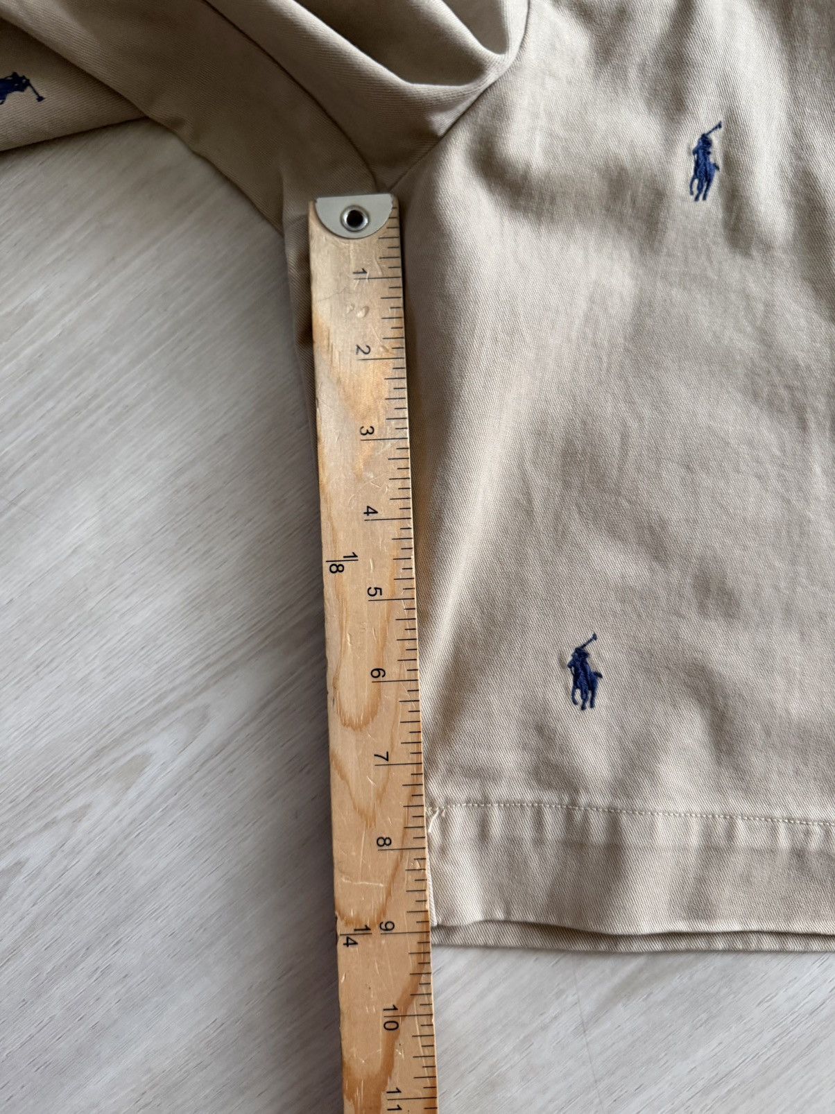 Polo Ralph Lauren Polo Ralph Lauren Shorts Classic Fit Embroidered Pony Sz 31 Size US 31 - 3 Thumbnail