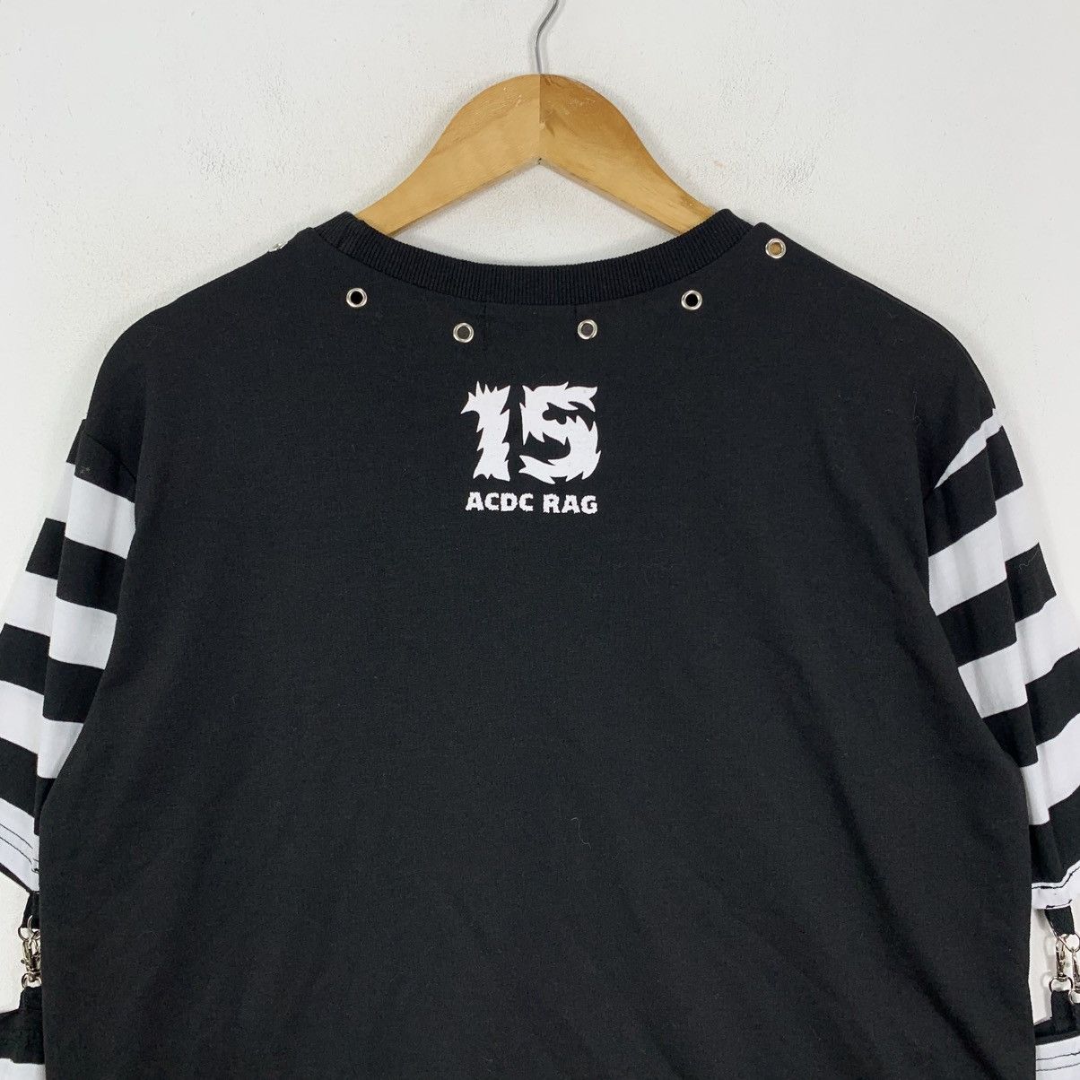 Japanese Brand ACDC RAG Brain Drain Punk Bondage Gothic Japanese Tshirt Size US M / EU 48-50 / 2 - 8 Thumbnail