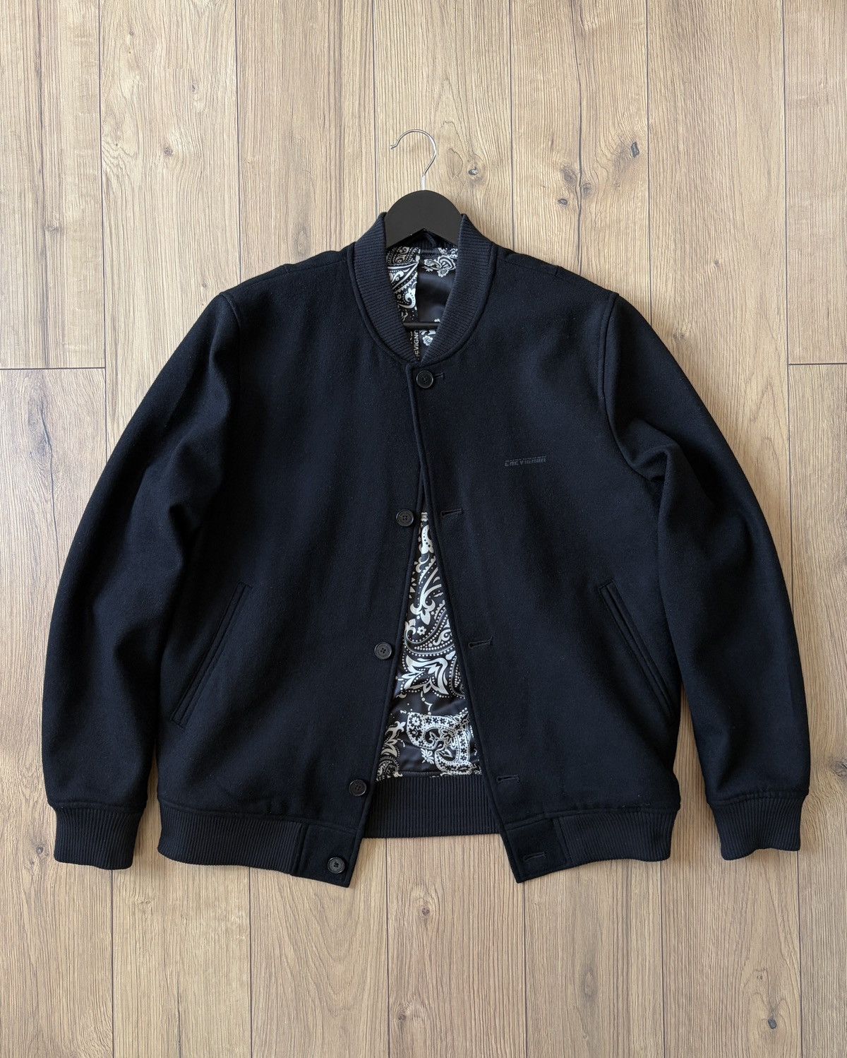 Chevignon Chevignon Teddy Wool Varsity College Bomber Jacket Size US L / EU 52-54 / 3 - 2 Thumbnail